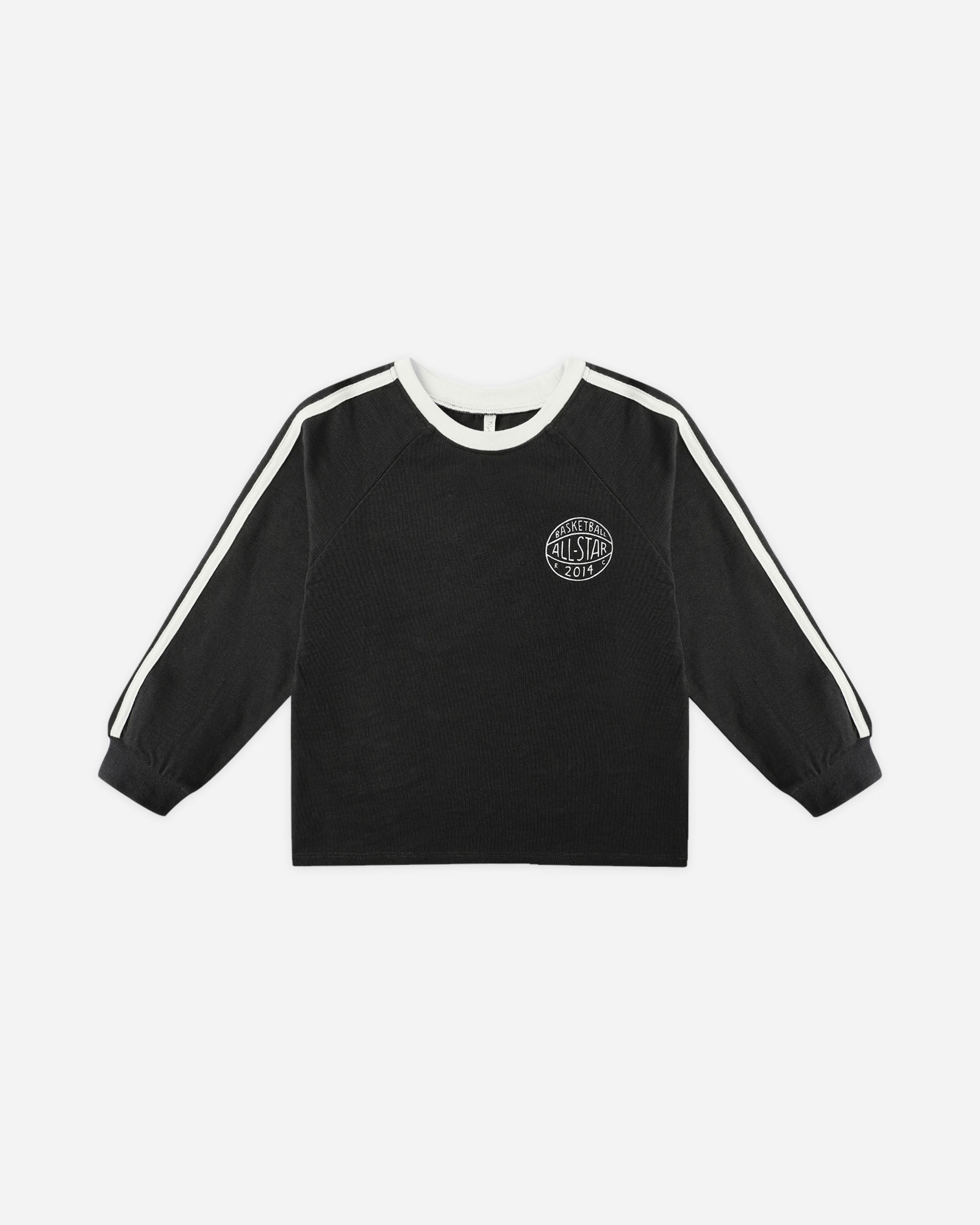 Jersey Long Sleeve Tee || Black - Rylee + Cru | Kids Clothes | Trendy Baby Clothes | Modern Infant Outfits |