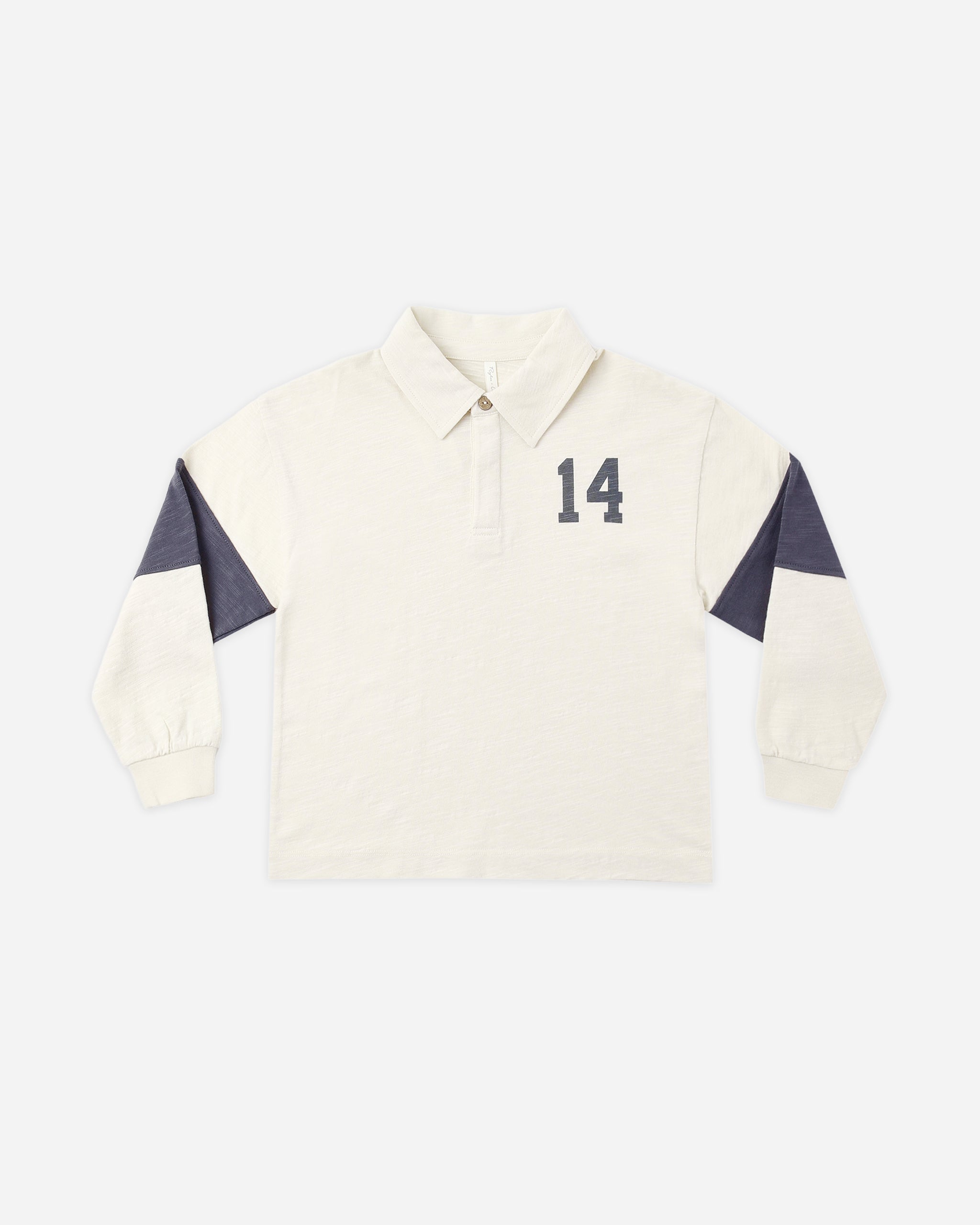 Rugby Polo Midnight - Rylee + Cru | Kids Clothes | Trendy Baby Clothes | Modern Infant Outfits |