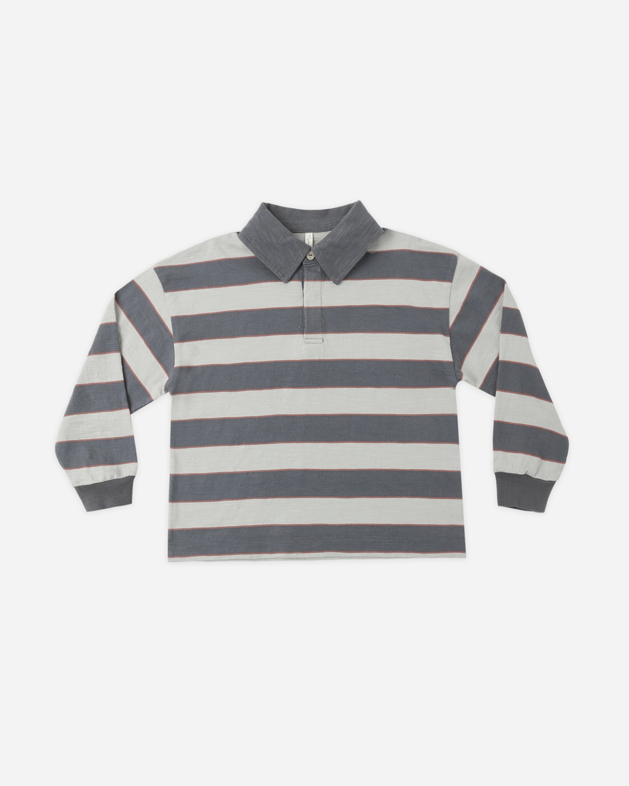 Rugby Polo Sage Stripe - Rylee + Cru | Kids Clothes | Trendy Baby Clothes | Modern Infant Outfits |