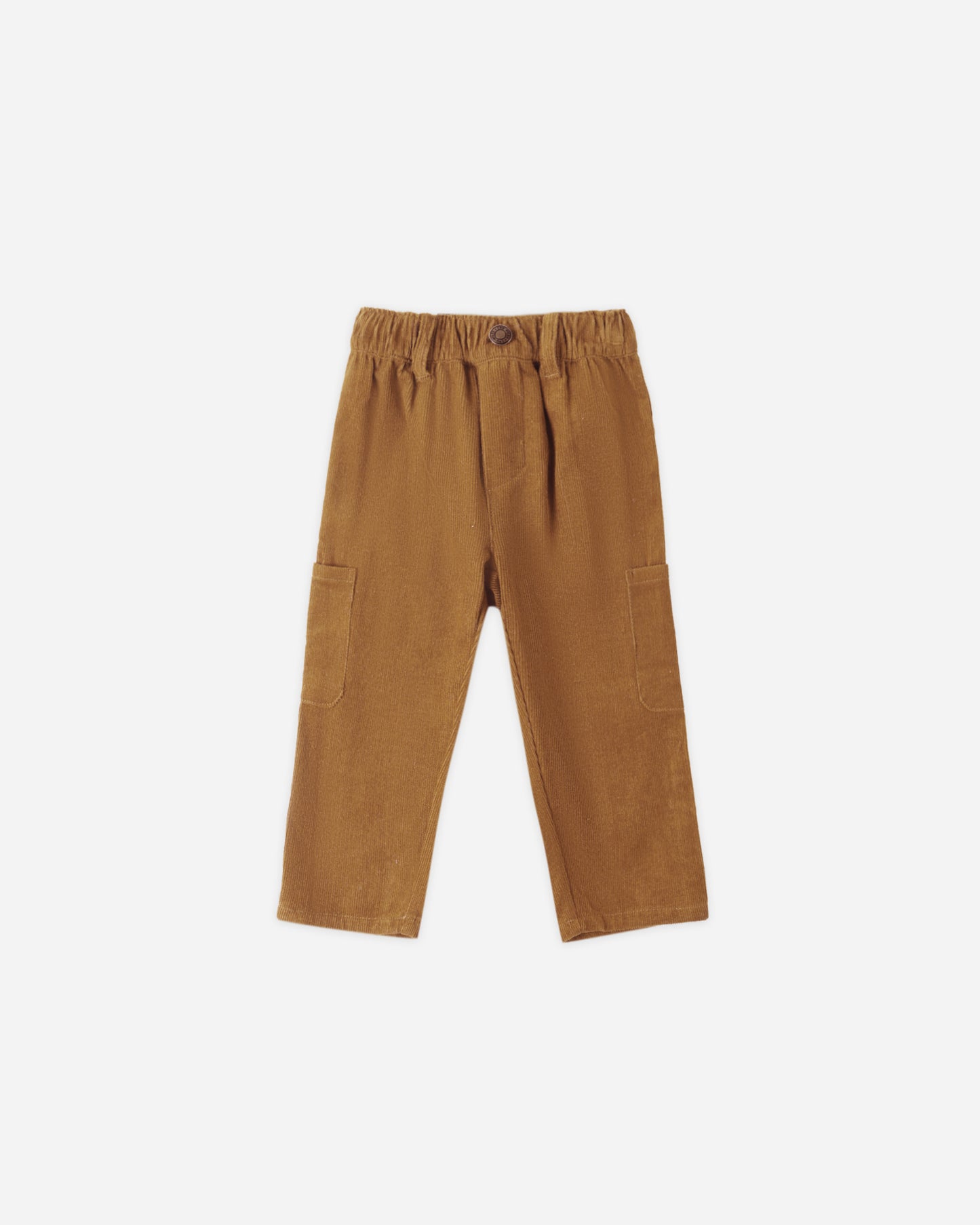 Relaxed Cargo Pant || Golden - Rylee + Cru | Kids Clothes | Trendy Baby Clothes | Modern Infant Outfits |