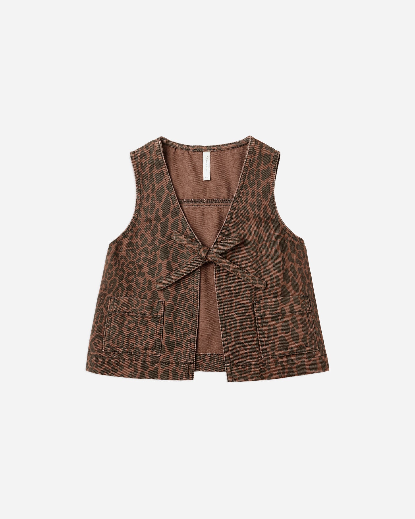 Utility Vest || Leopard - Rylee + Cru | Kids Clothes | Trendy Baby Clothes | Modern Infant Outfits |