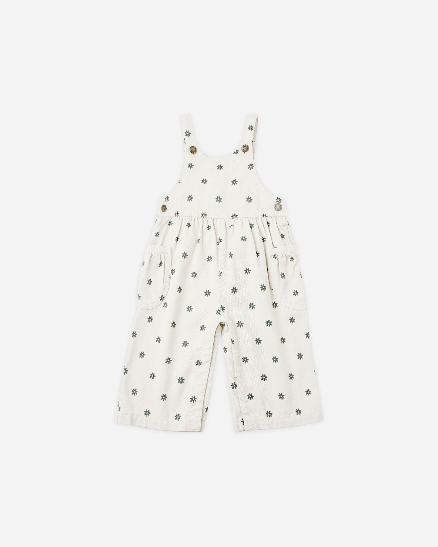 Wide Leg Overall || Mini Daisy - Rylee + Cru | Kids Clothes | Trendy Baby Clothes | Modern Infant Outfits |