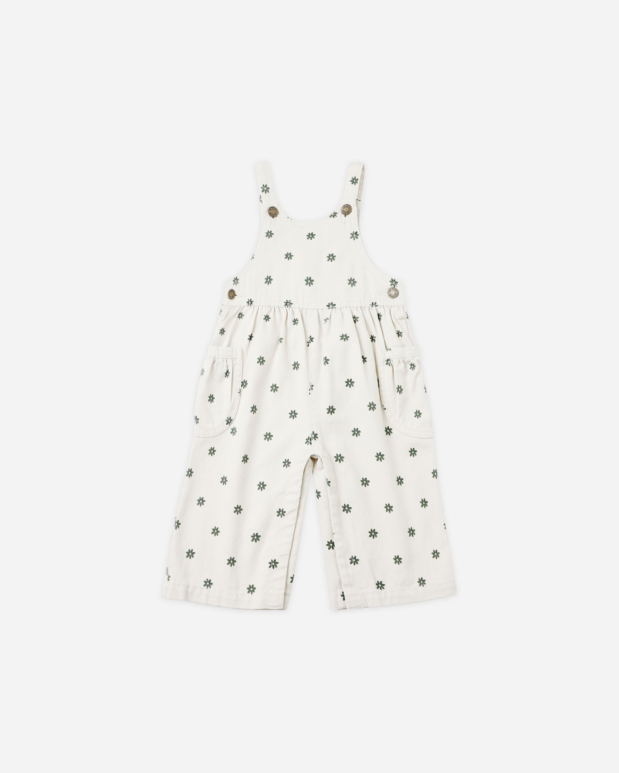 Wide Leg Overall || Mini Daisy - Rylee + Cru | Kids Clothes | Trendy Baby Clothes | Modern Infant Outfits |