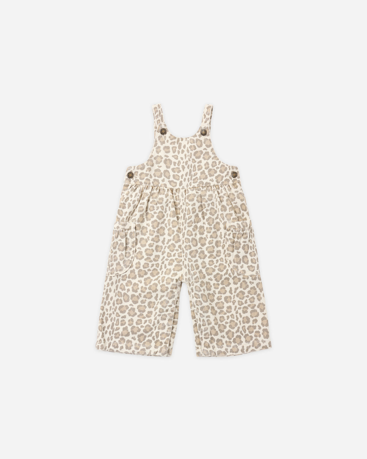 Wide Leg Overall Leopard - Rylee + Cru | Kids Clothes | Trendy Baby Clothes | Modern Infant Outfits |