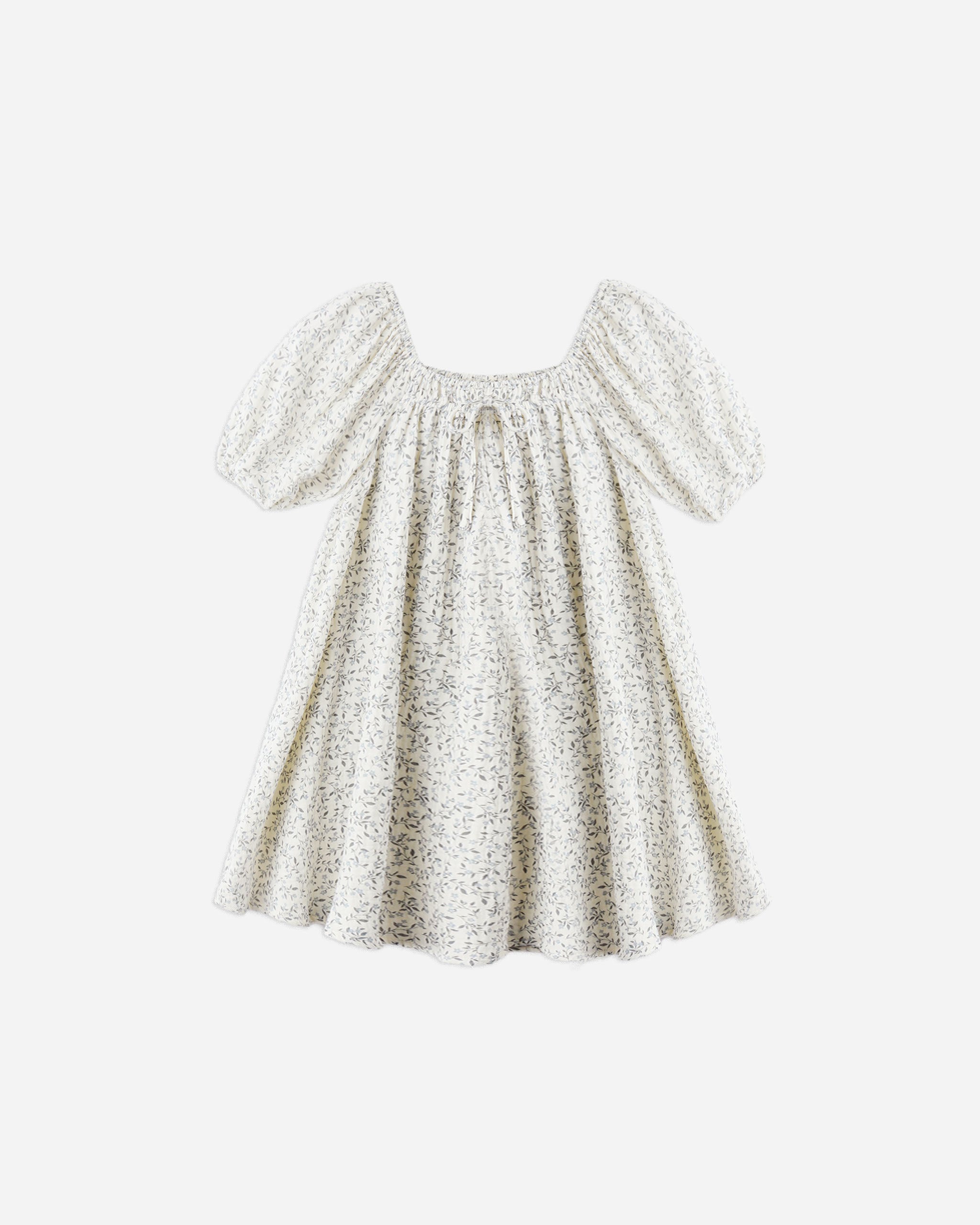 Sabrina Mini Dress || Blue Vines - Rylee + Cru | Kids Clothes | Trendy Baby Clothes | Modern Infant Outfits |