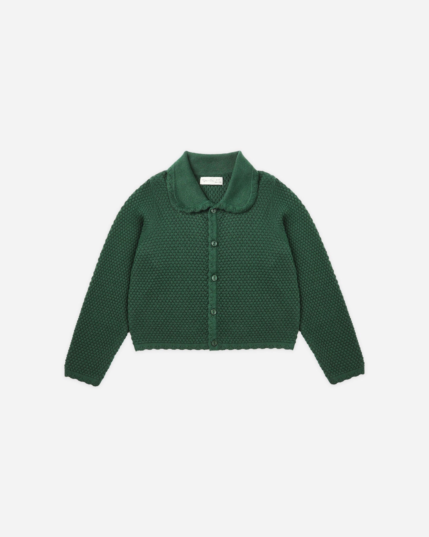 Rio Cardigan || Green - Rylee + Cru | Kids Clothes | Trendy Baby Clothes | Modern Infant Outfits |