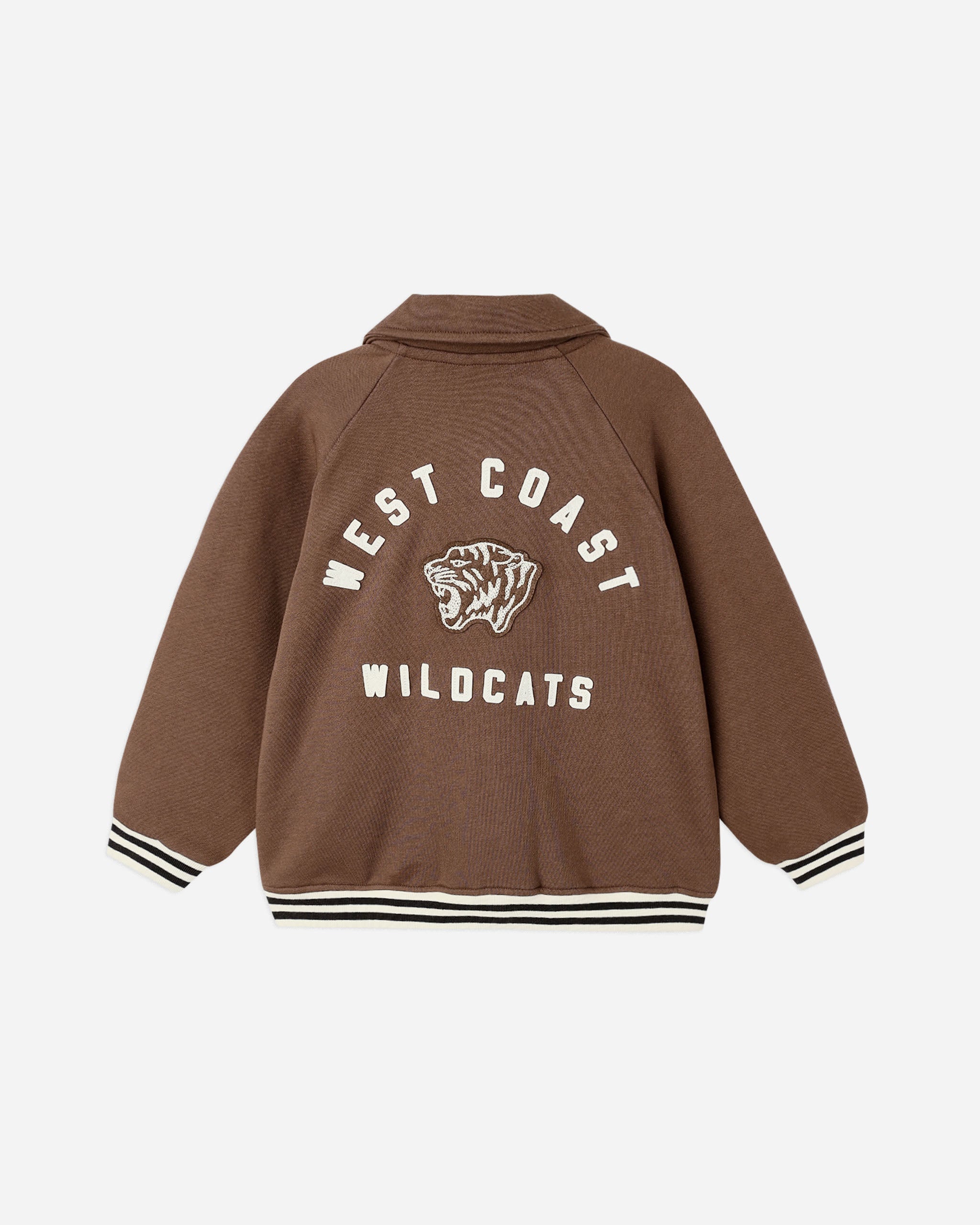 French Terry Bomber || West Coast Wildcats - Rylee + Cru | Kids Clothes | Trendy Baby Clothes | Modern Infant Outfits |