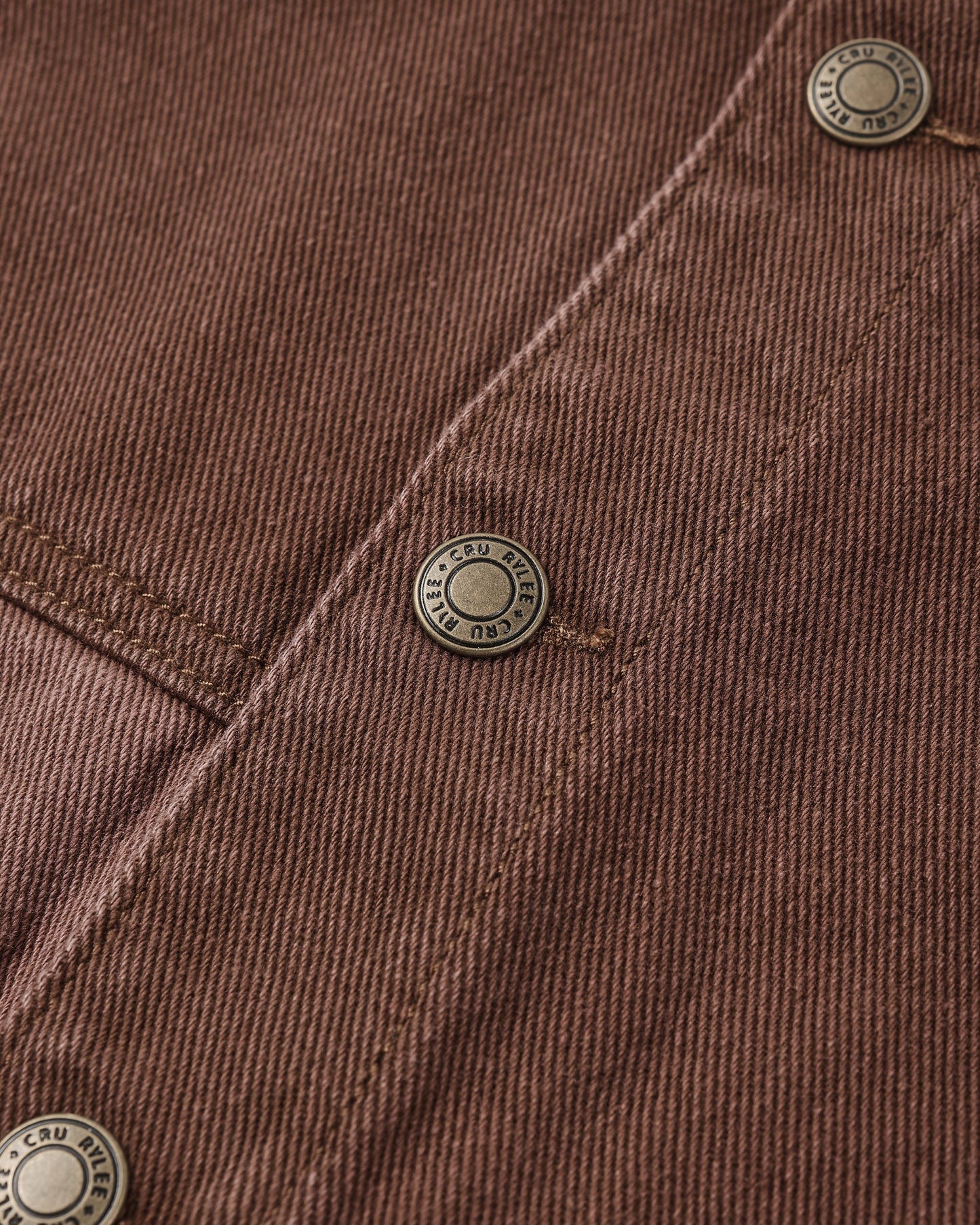 Denim Jacket || Brown - Rylee + Cru | Kids Clothes | Trendy Baby Clothes | Modern Infant Outfits |