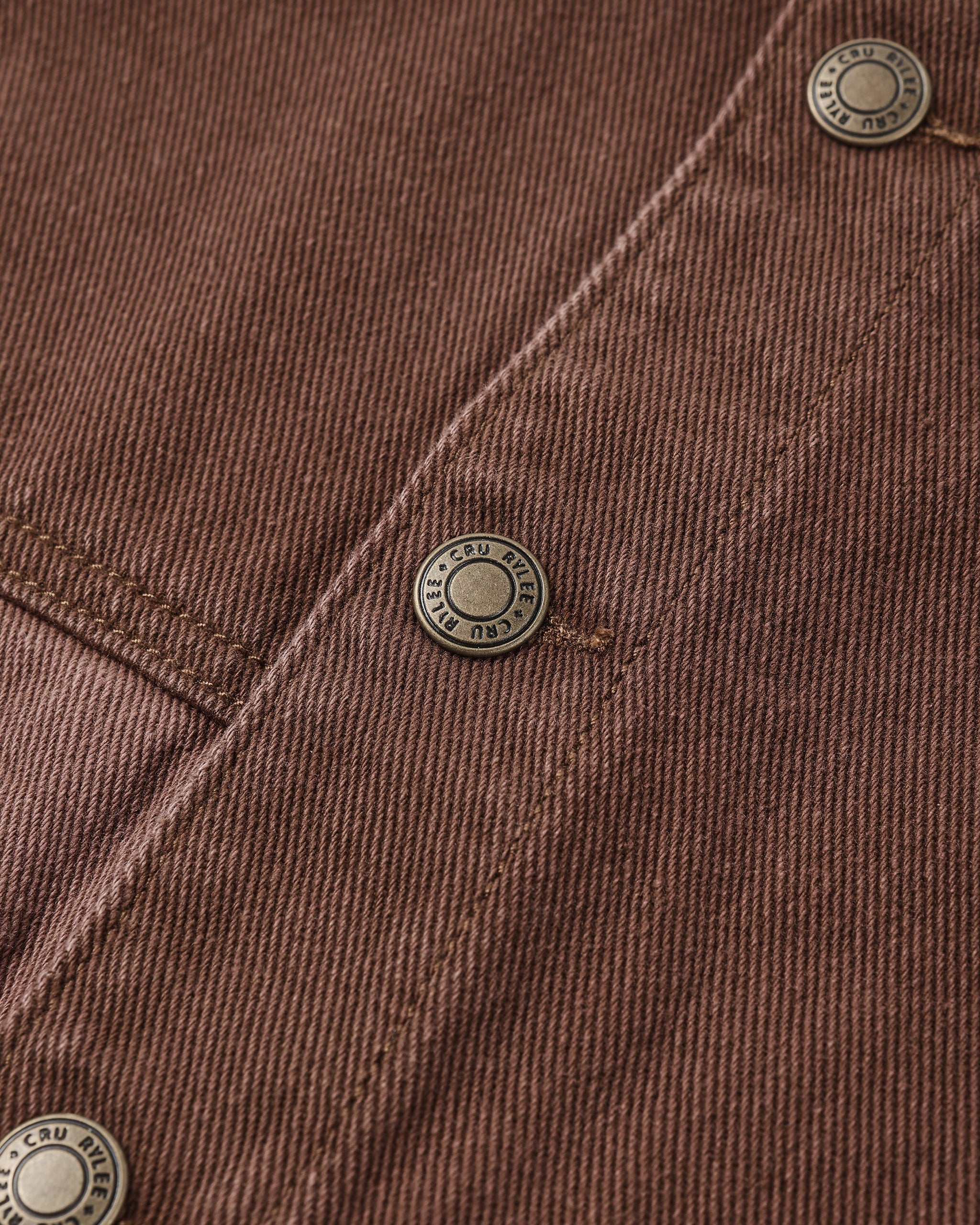 Denim Jacket || Brown - Rylee + Cru | Kids Clothes | Trendy Baby Clothes | Modern Infant Outfits |