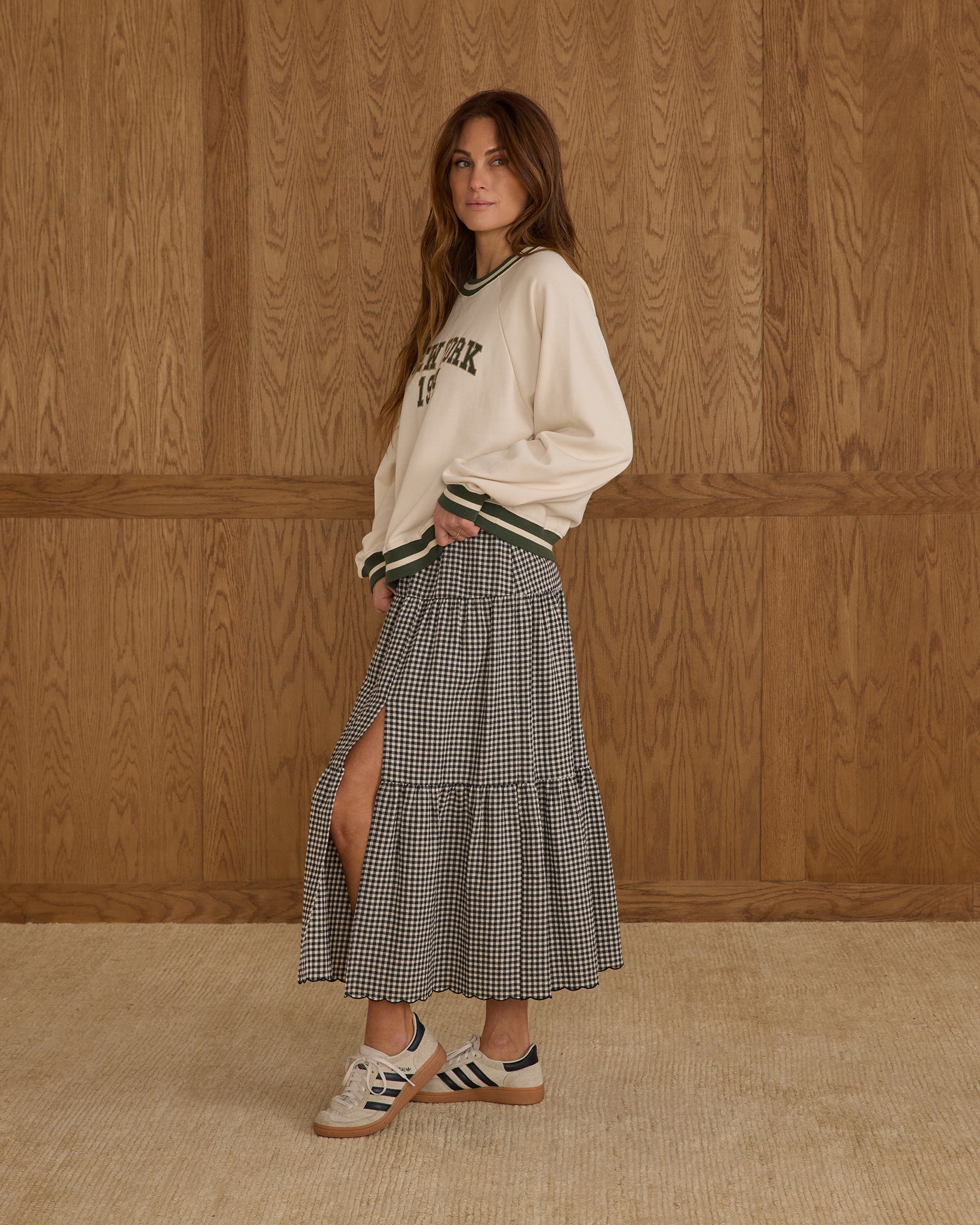 Oversized Raglan Sweatshirt | New York - Rylee + Cru | Kids Clothes | Trendy Baby Clothes | Modern Infant Outfits |