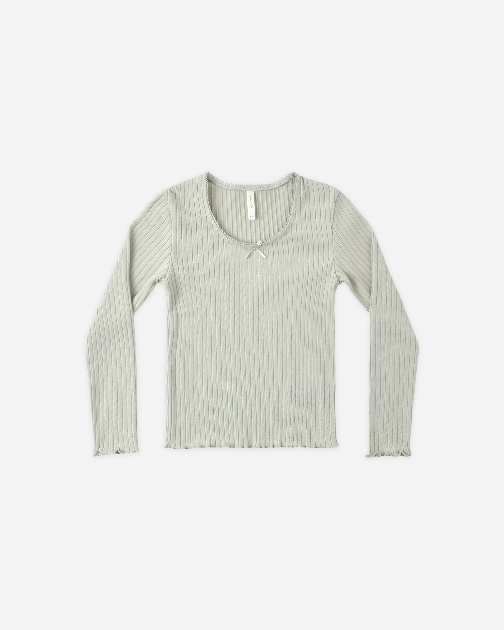 Ribbed Long Sleeve Sage