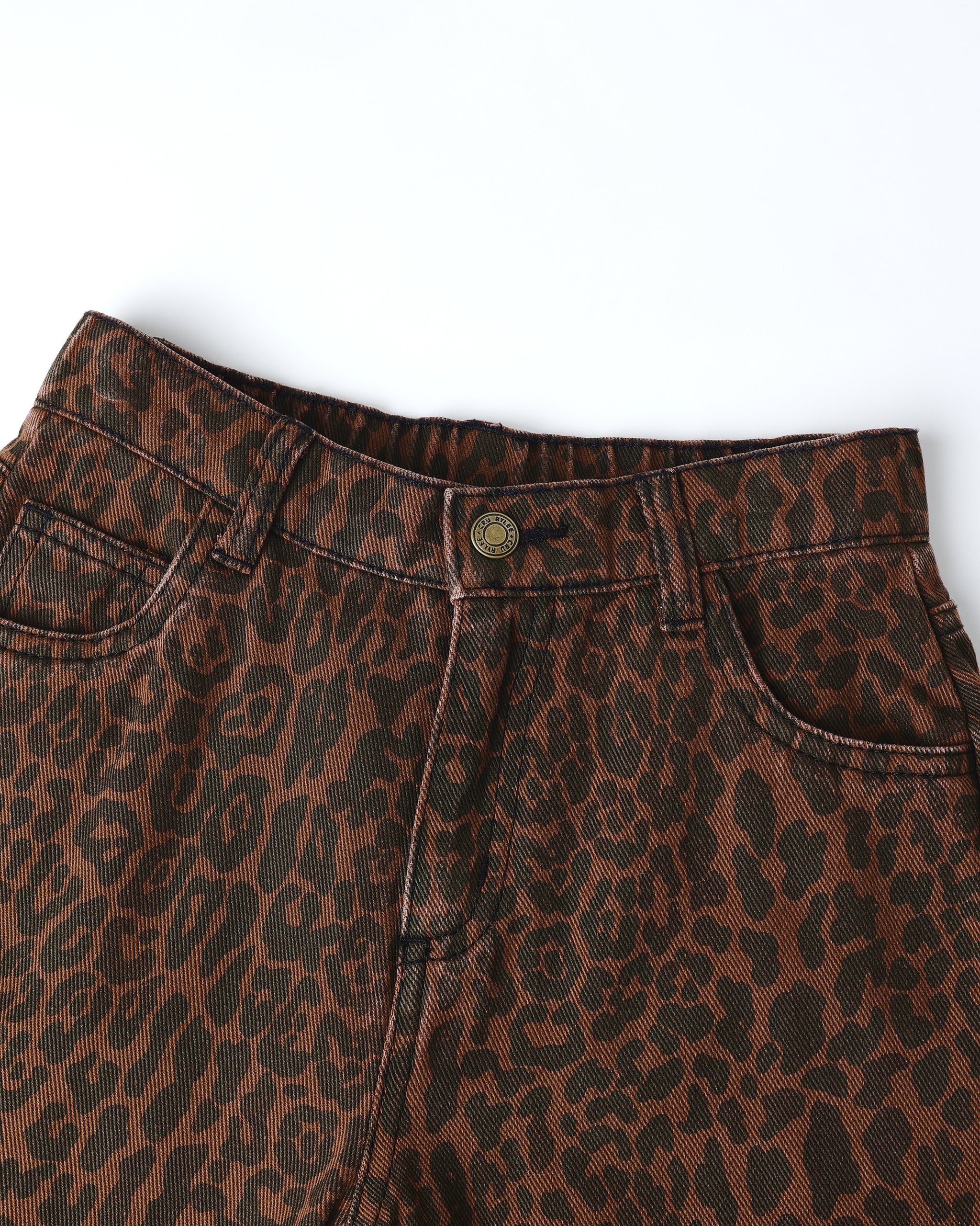 Barrel Pant || Leopard - Rylee + Cru | Kids Clothes | Trendy Baby Clothes | Modern Infant Outfits |