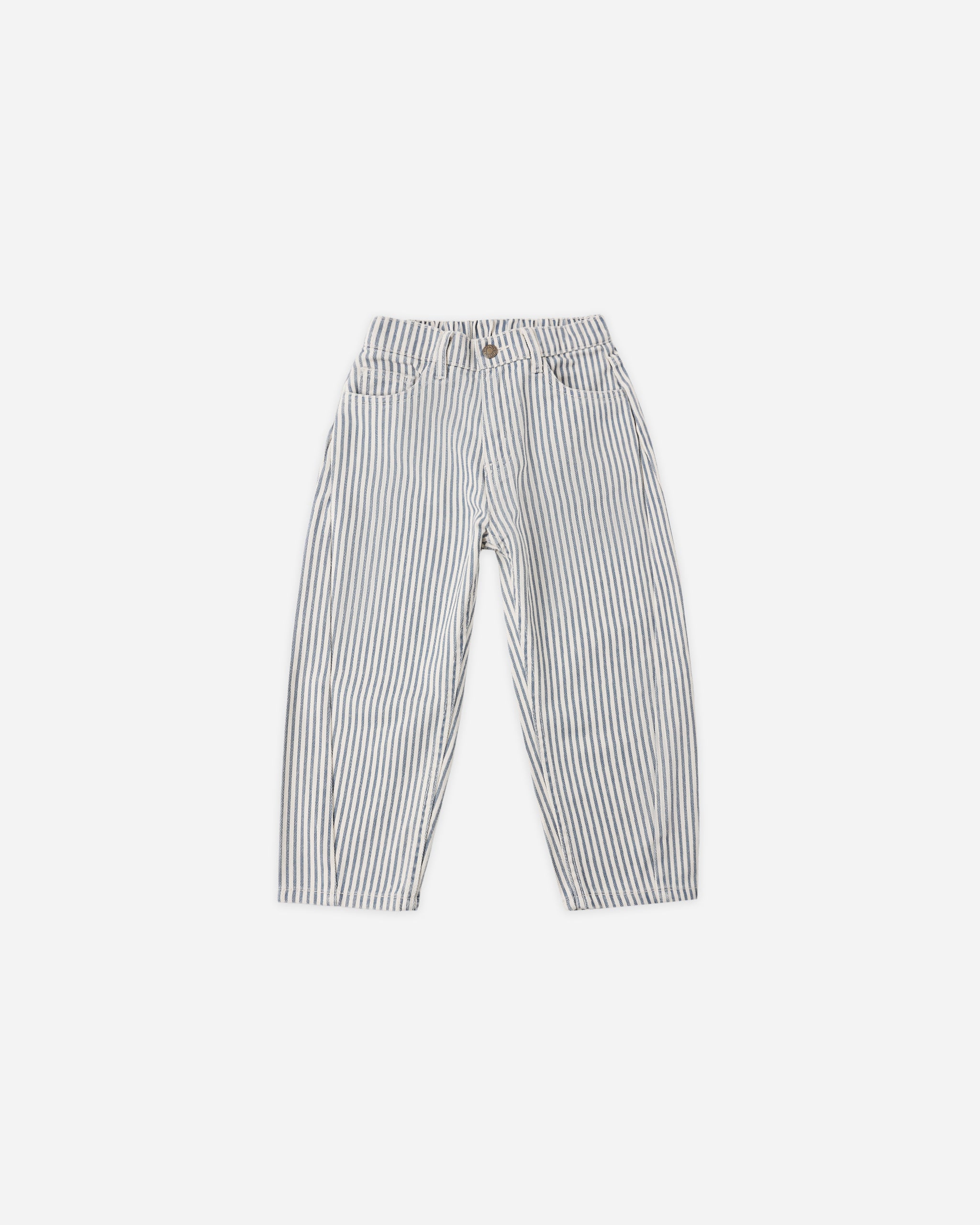 Barrel Pant Railroad Stripe
