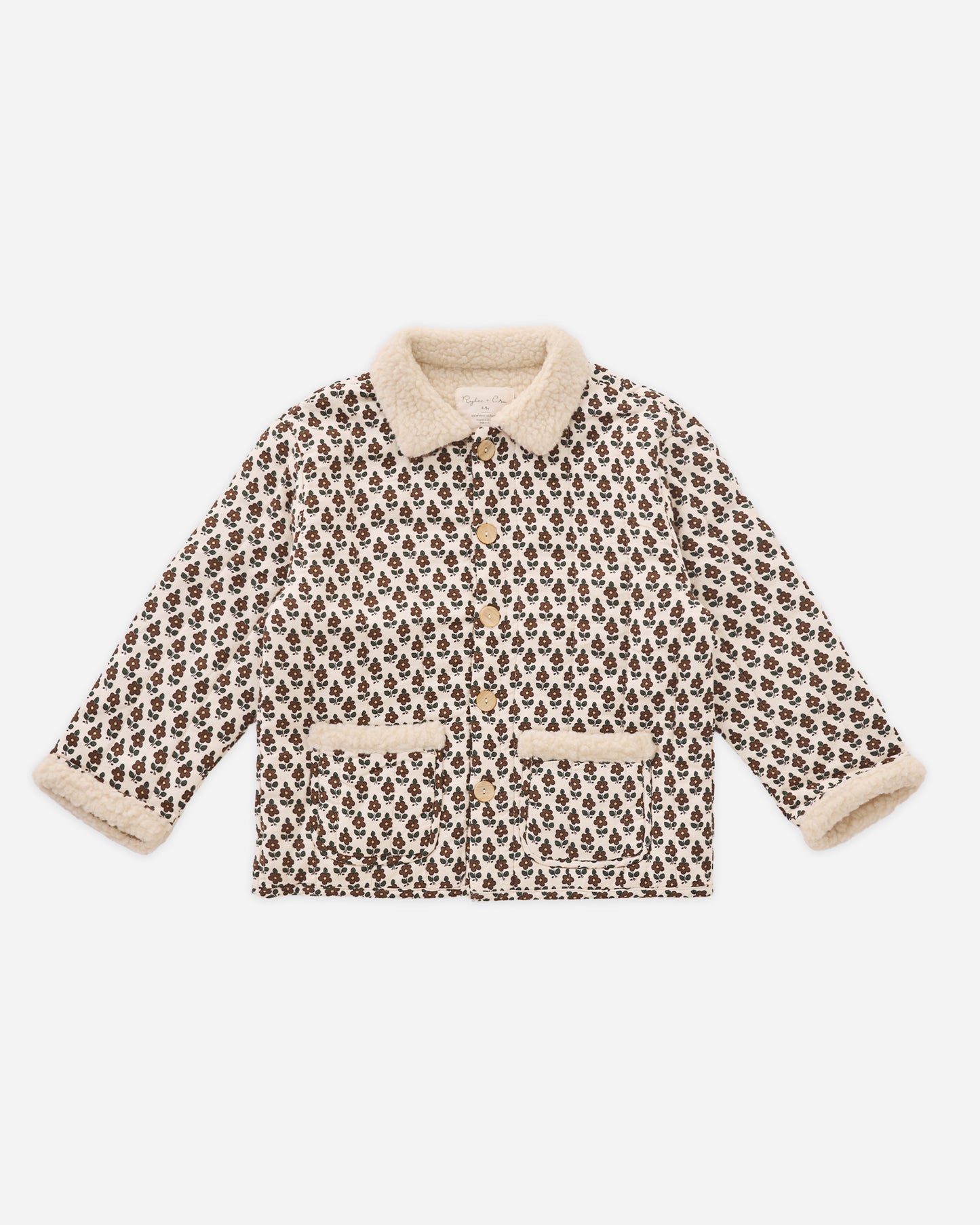 Quilted Coat || Harvest Floral - Rylee + Cru | Kids Clothes | Trendy Baby Clothes | Modern Infant Outfits |