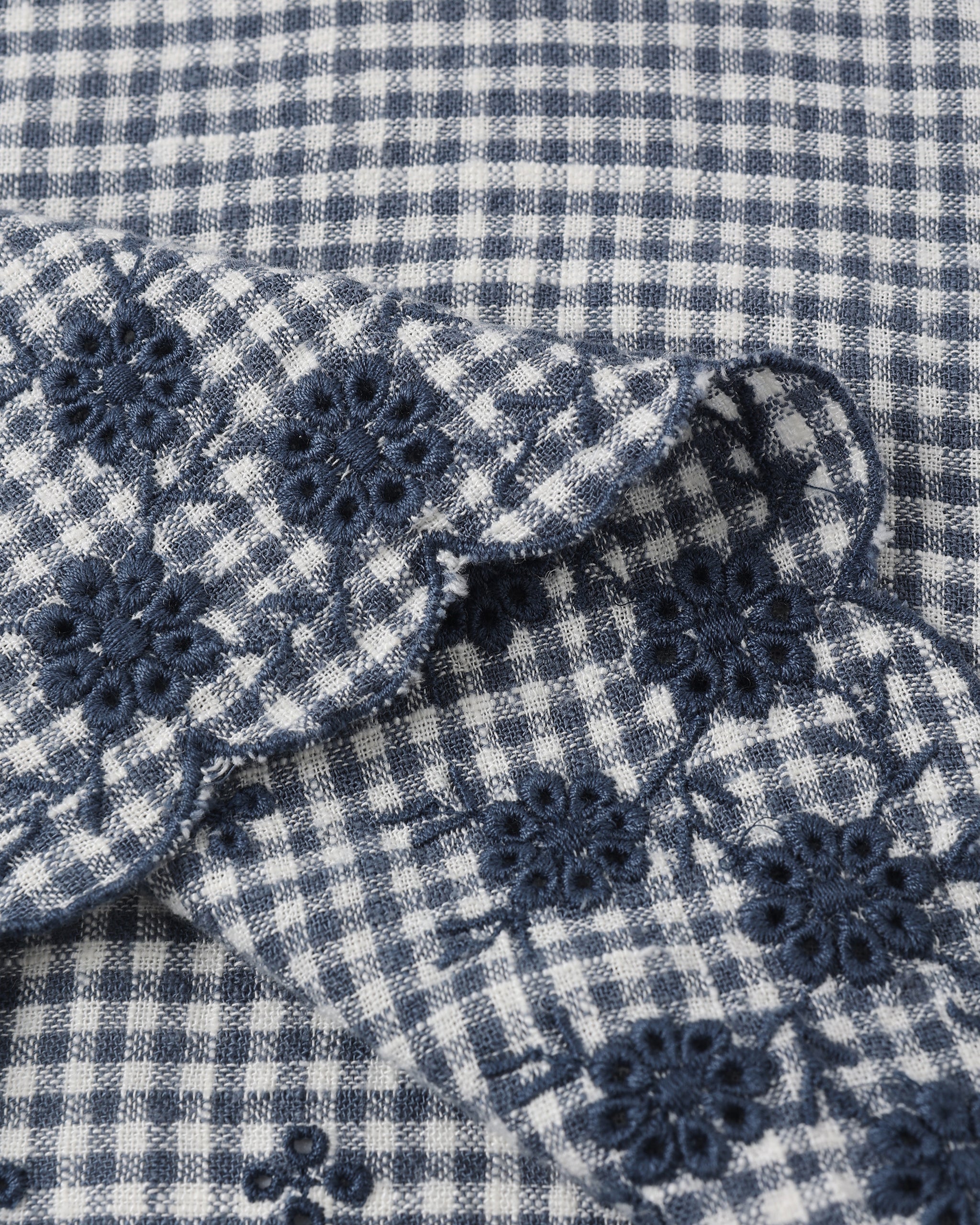 Lennon Dress Marine Gingham Rylee + Cru Lennon Dress Marine Gingham Rylee + Cru