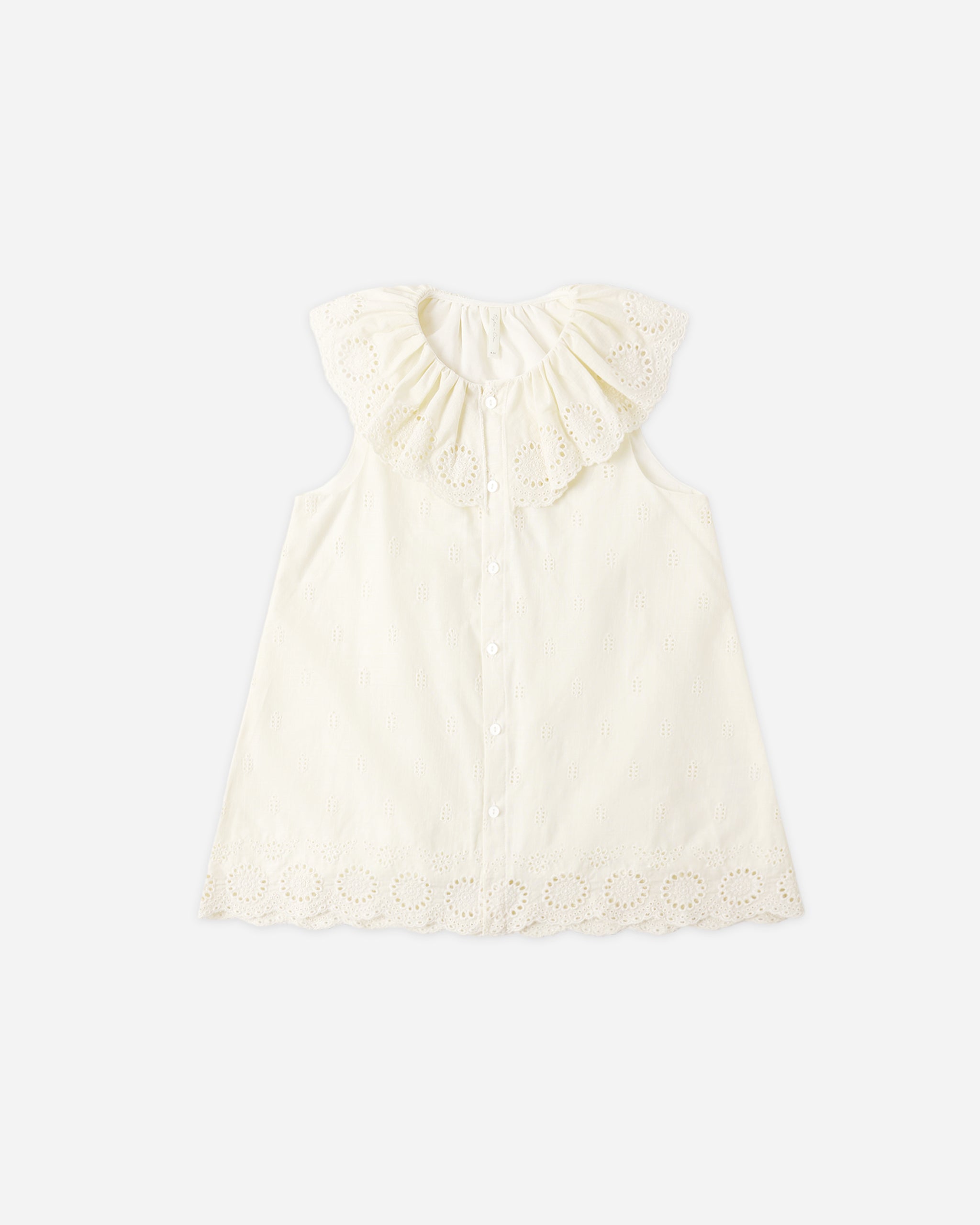 Marina Dress Ivory - Rylee + Cru | Kids Clothes | Trendy Baby Clothes | Modern Infant Outfits |
