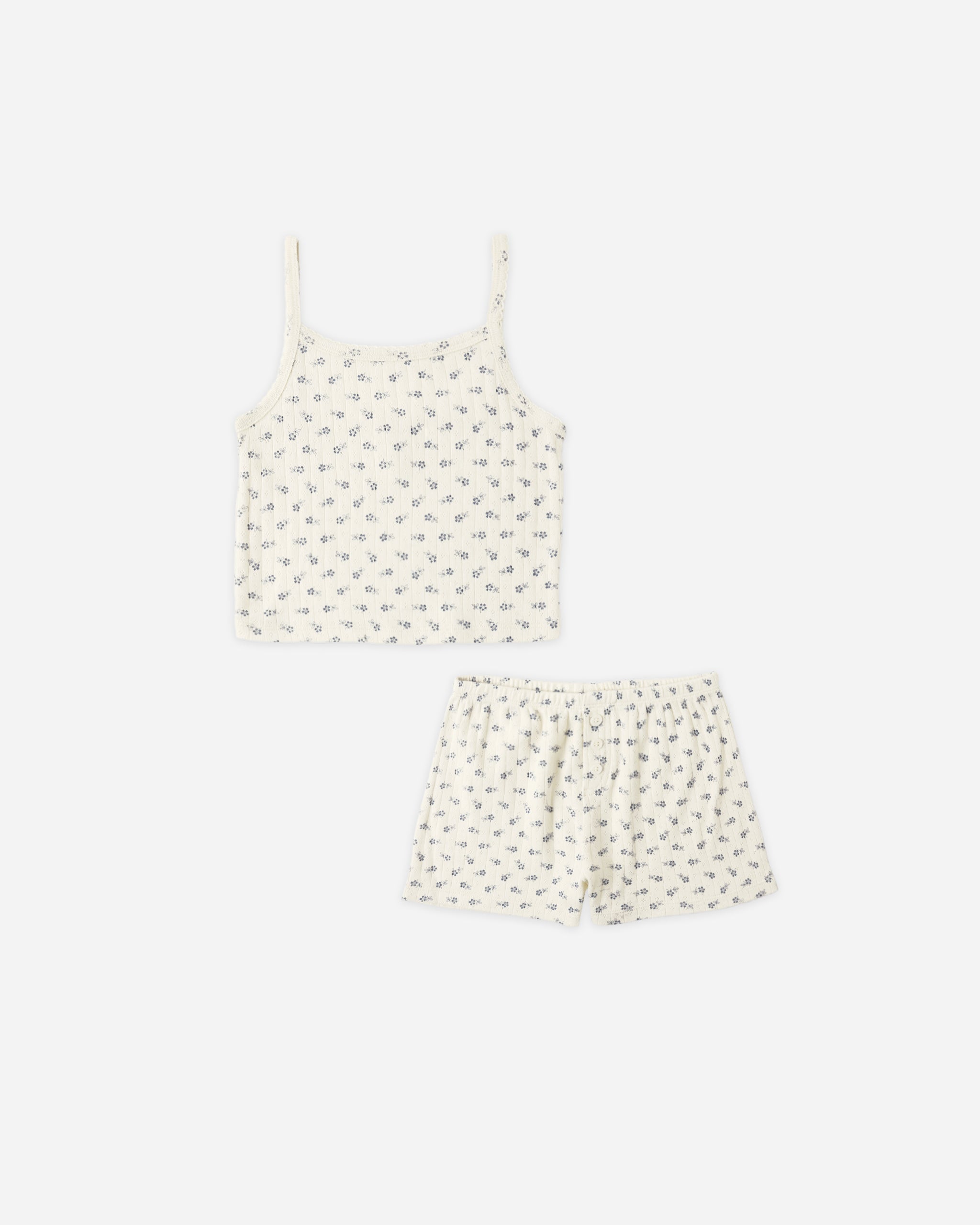 Pointelle Lounge-Set Natur