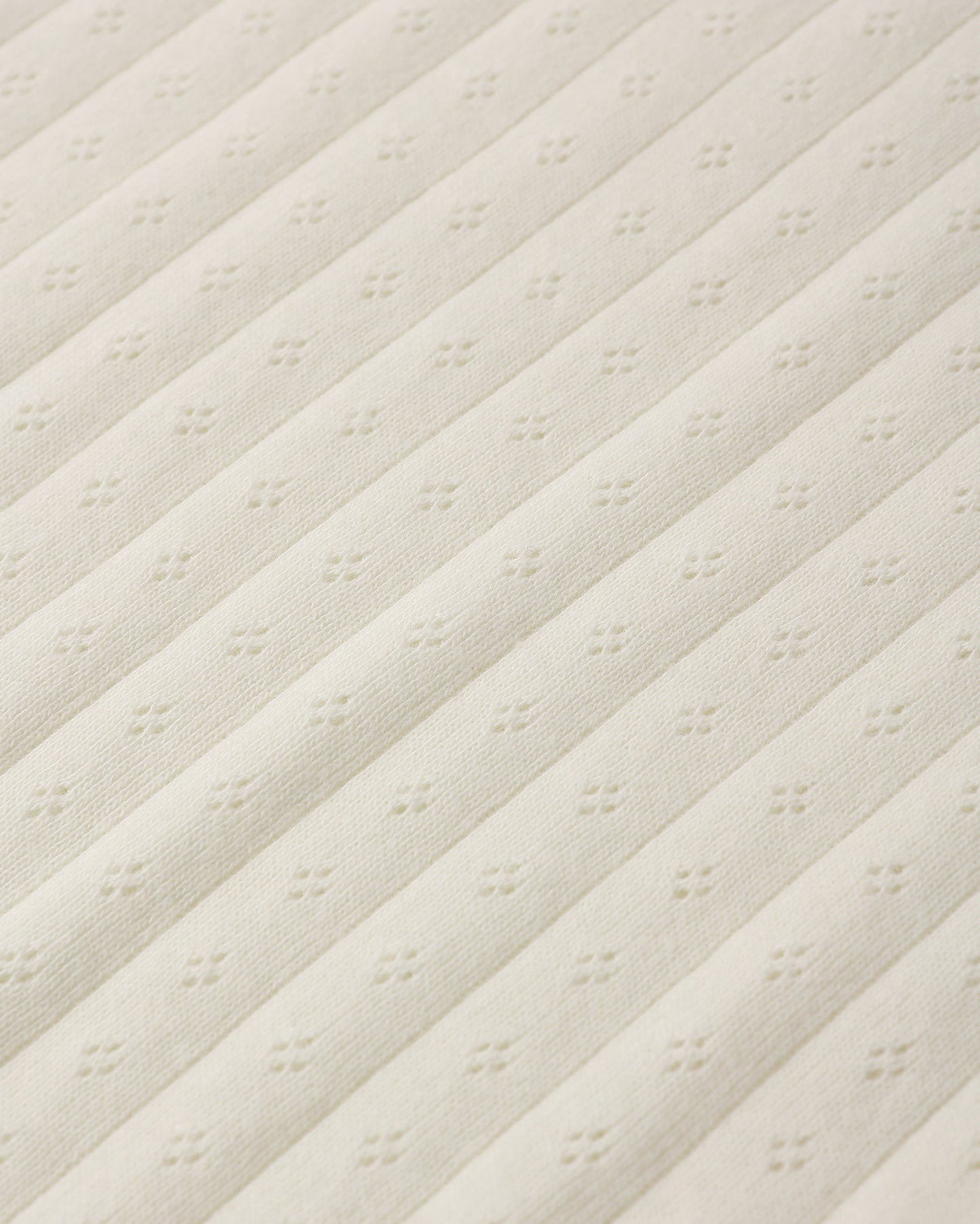 Rüschenkragen-Body Elfenbein