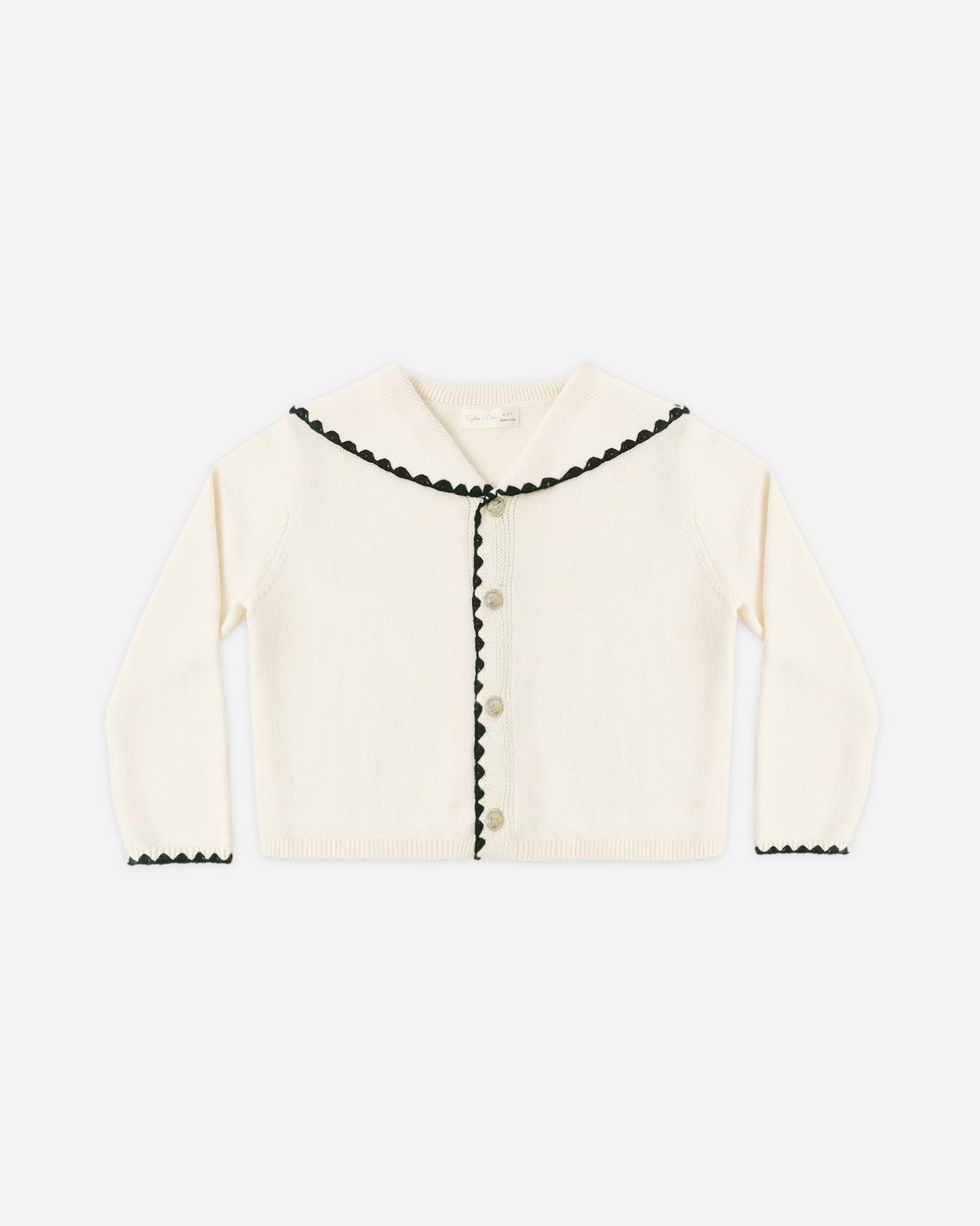 Sailor Cardigan Natural - Rylee + Cru | Kids Clothes | Trendy Baby Clothes | Modern Infant Outfits |