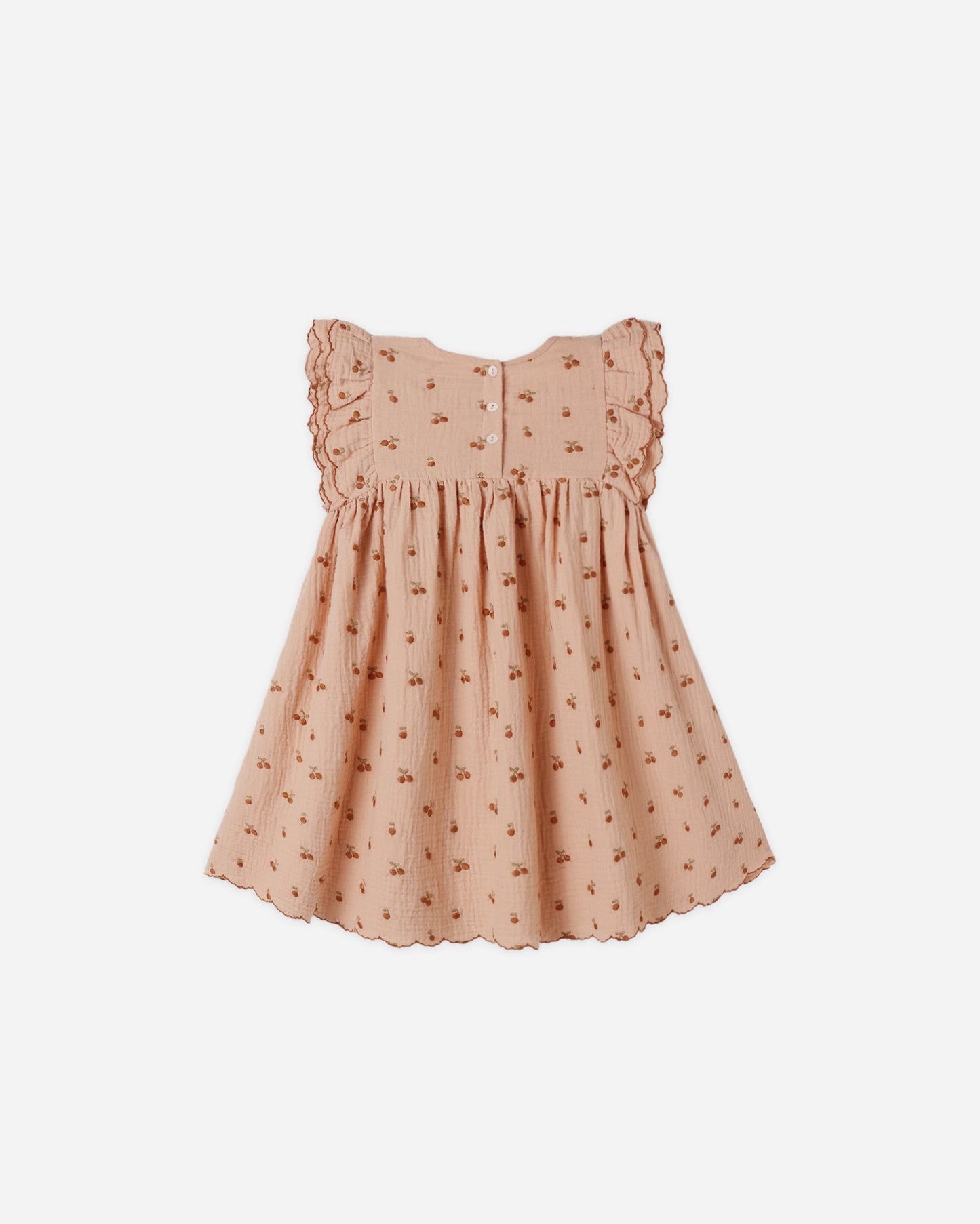 Kinsley Dress Melon - Rylee + Cru | Kids Clothes | Trendy Baby Clothes | Modern Infant Outfits |
