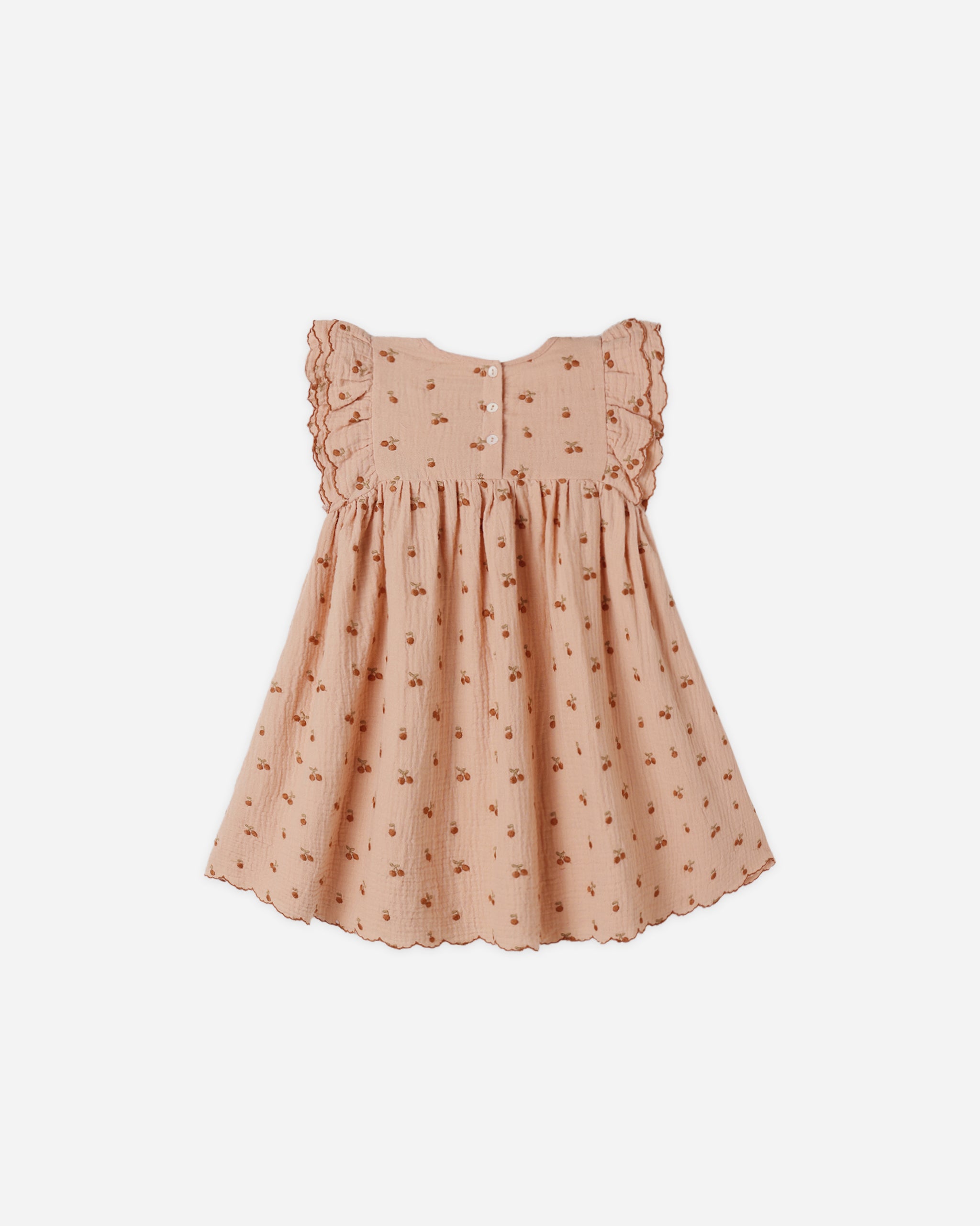 Kinsley Dress Melon - Rylee + Cru | Kids Clothes | Trendy Baby Clothes | Modern Infant Outfits |