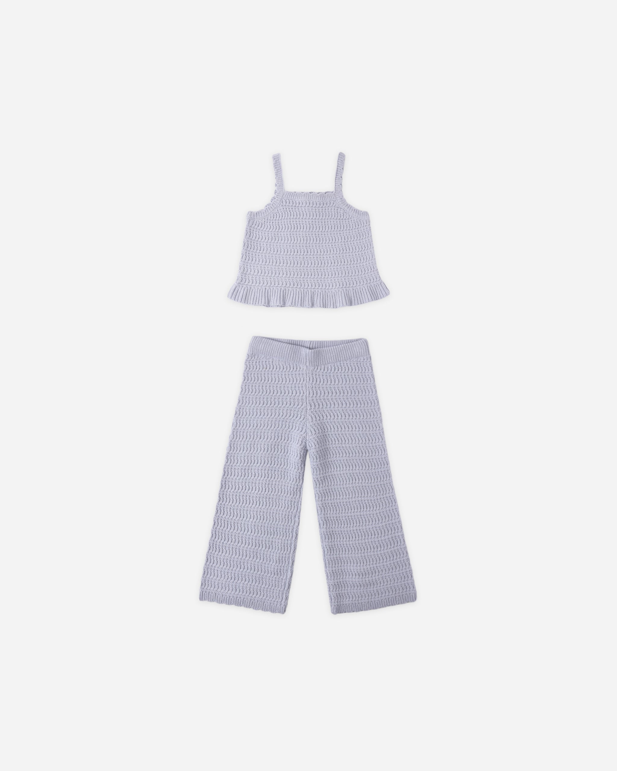Mari Knit Set Periwinkle – Rylee + Cru
