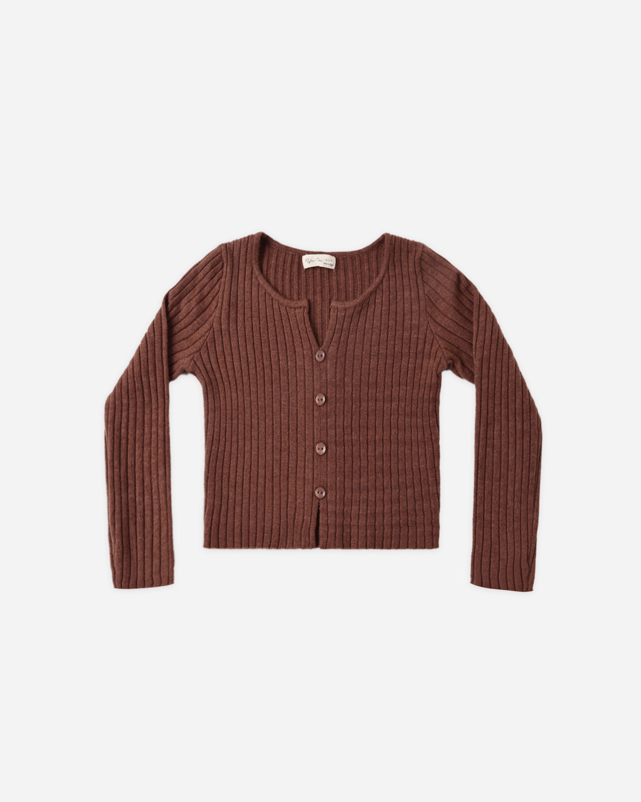 Long Sleeve Knit Tee Mulberry - Rylee + Cru | Kids Clothes | Trendy Baby Clothes | Modern Infant Outfits |