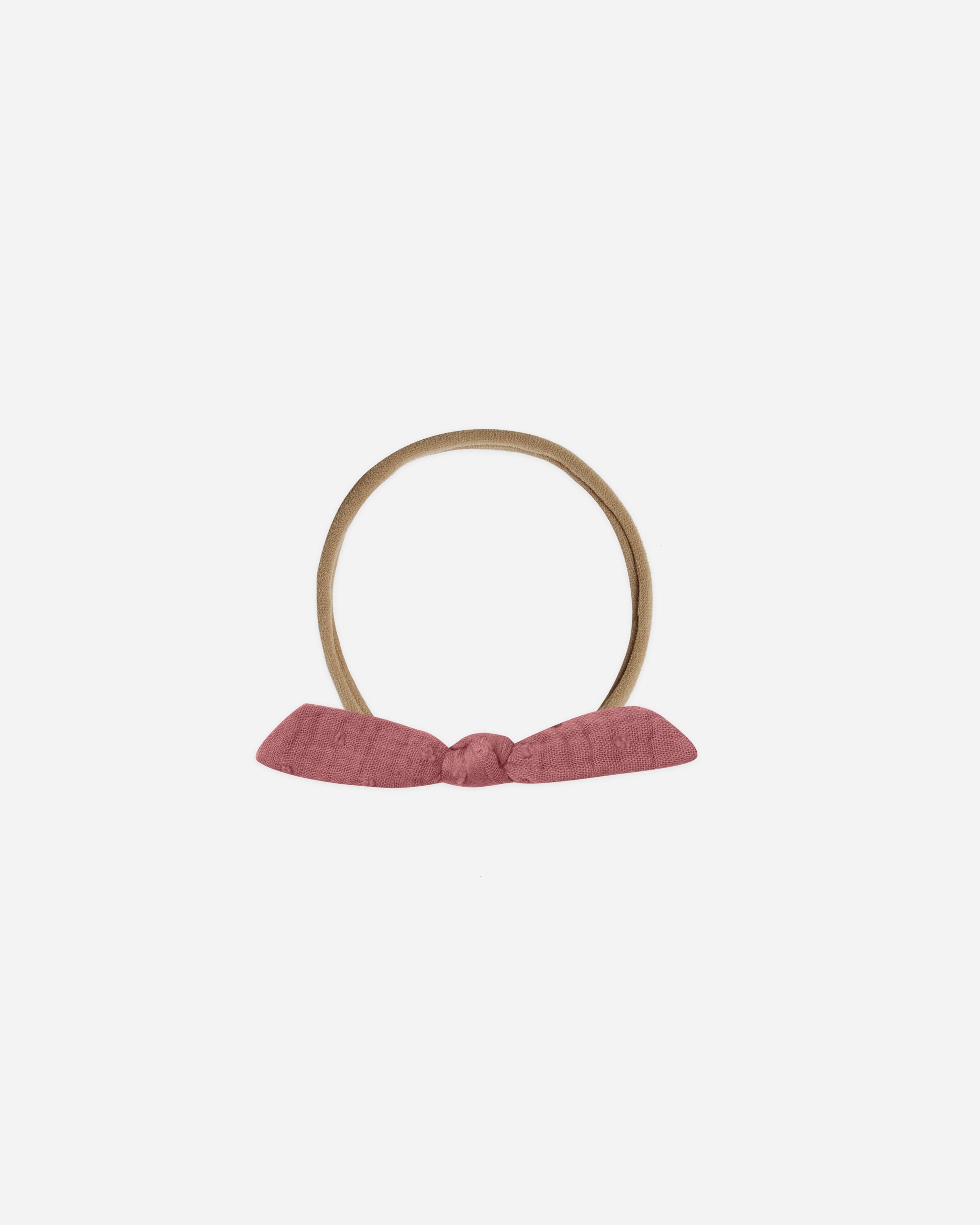 Little Knot Headband | Raspberry - Rylee + Cru | Kids Clothes | Trendy Baby Clothes | Modern Infant Outfits |