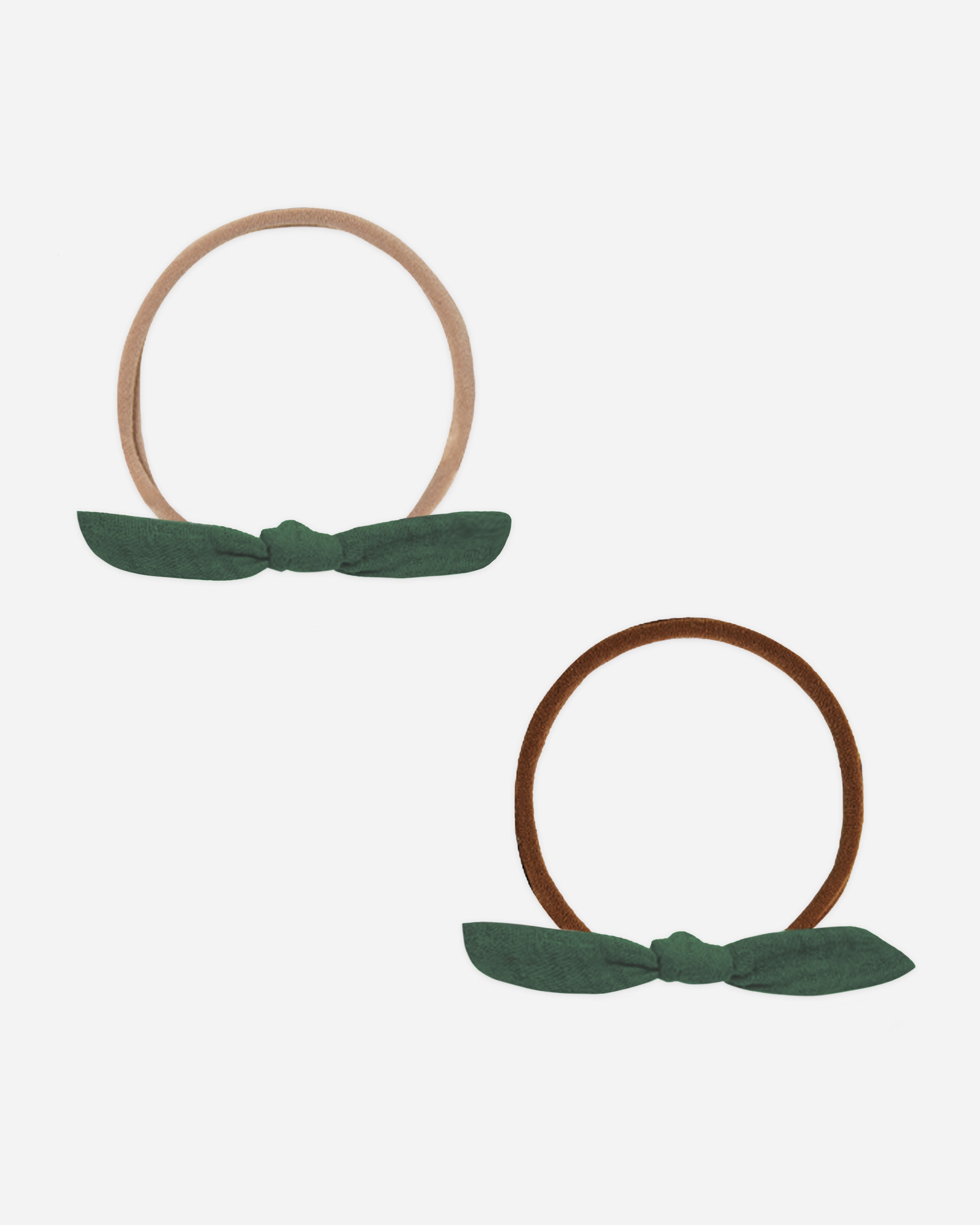 Little Knot Headband || Green - Rylee + Cru | Kids Clothes | Trendy Baby Clothes | Modern Infant Outfits |