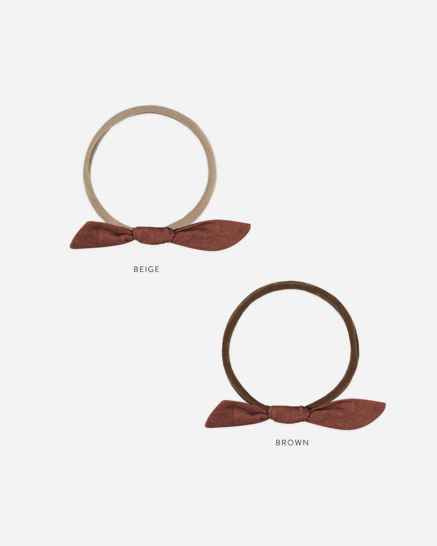 Little Knot Headband || Brick