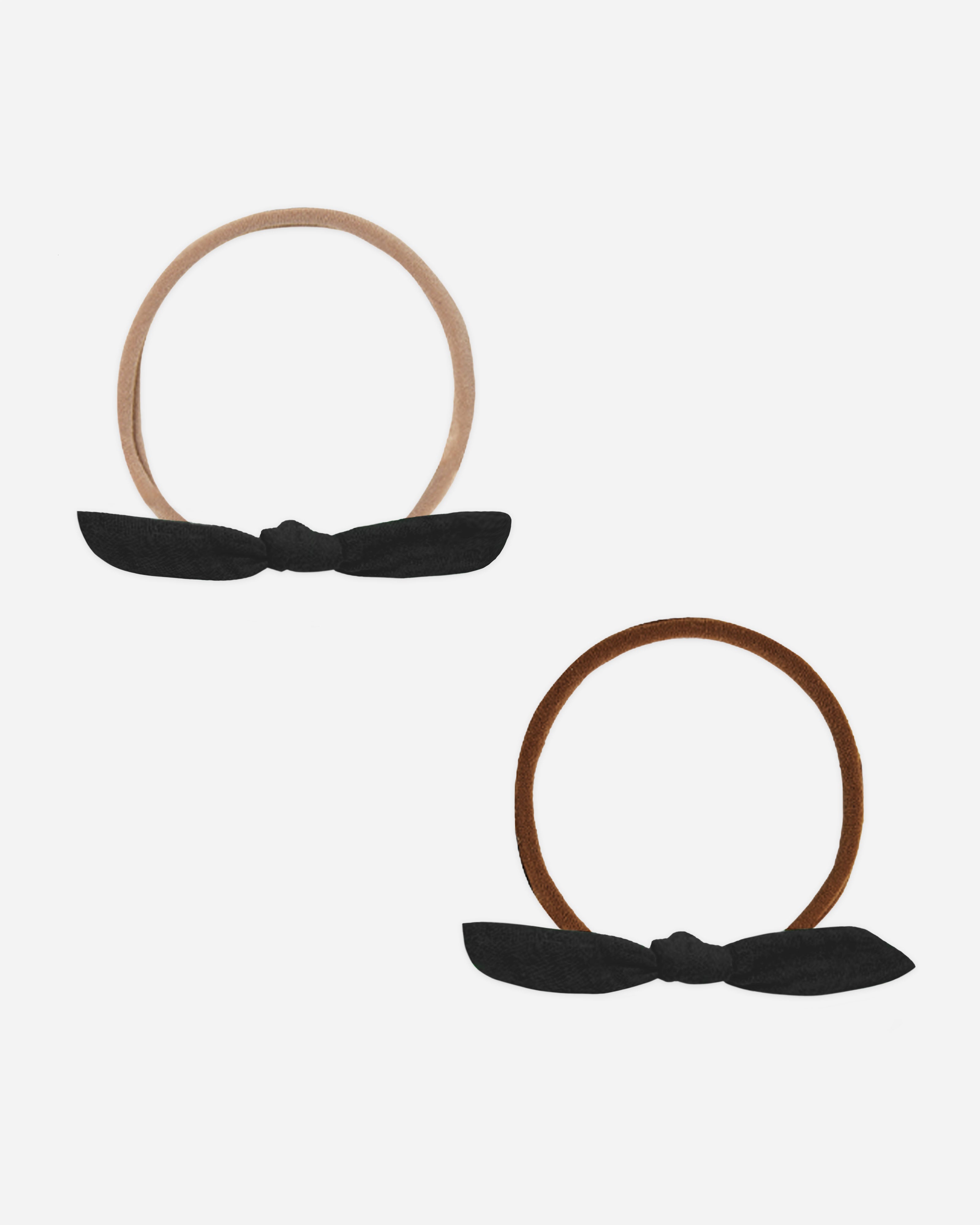 Little Knot Headband || Black - Rylee + Cru | Kids Clothes | Trendy Baby Clothes | Modern Infant Outfits |