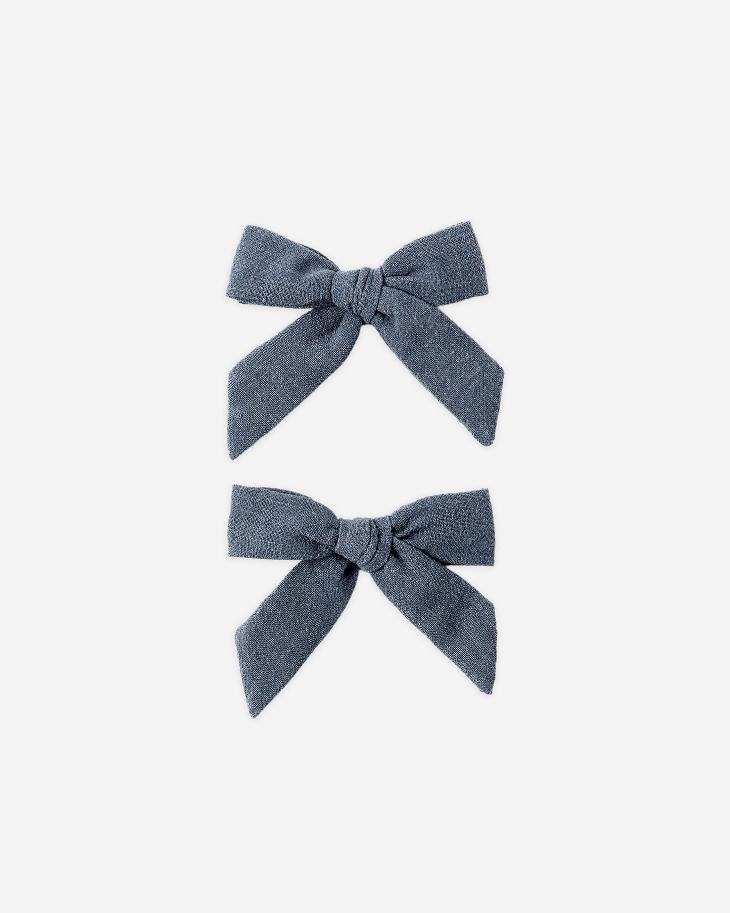 Bows, Set Of 2 Navy - Rylee + Cru | Kids Clothes | Trendy Baby Clothes | Modern Infant Outfits |