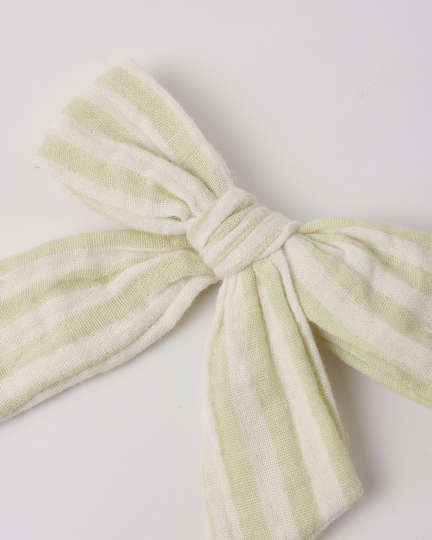 Bow Citron Ivory Stripe - Rylee + Cru | Kids Clothes | Trendy Baby Clothes | Modern Infant Outfits |