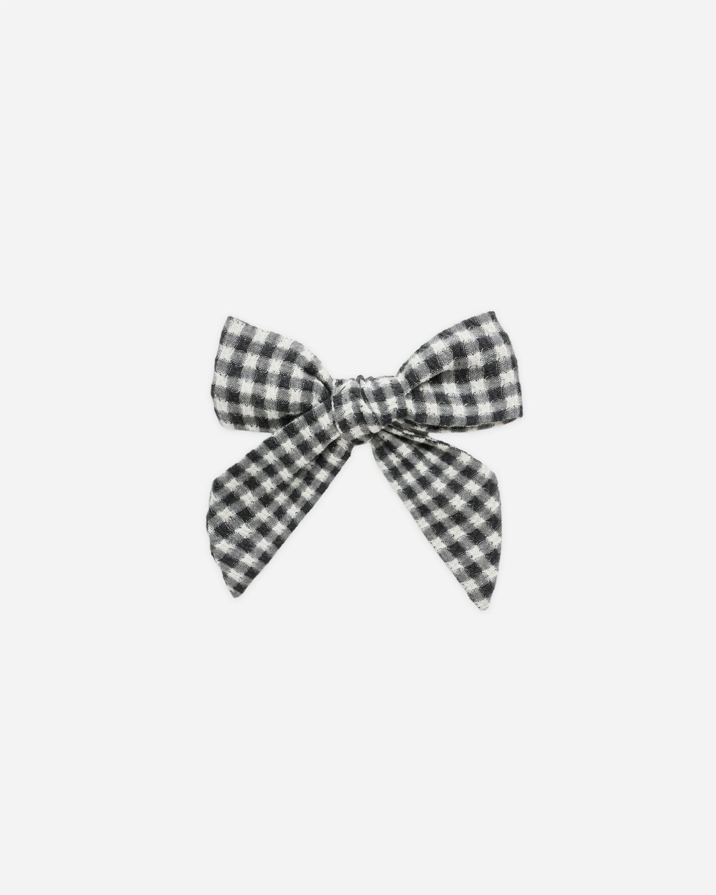 Bow || Black Gingham - Rylee + Cru | Kids Clothes | Trendy Baby Clothes | Modern Infant Outfits |