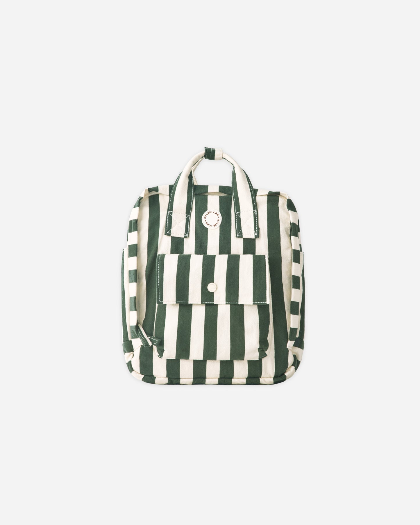 Mini Backpack || Green Stripe - Rylee + Cru | Kids Clothes | Trendy Baby Clothes | Modern Infant Outfits |