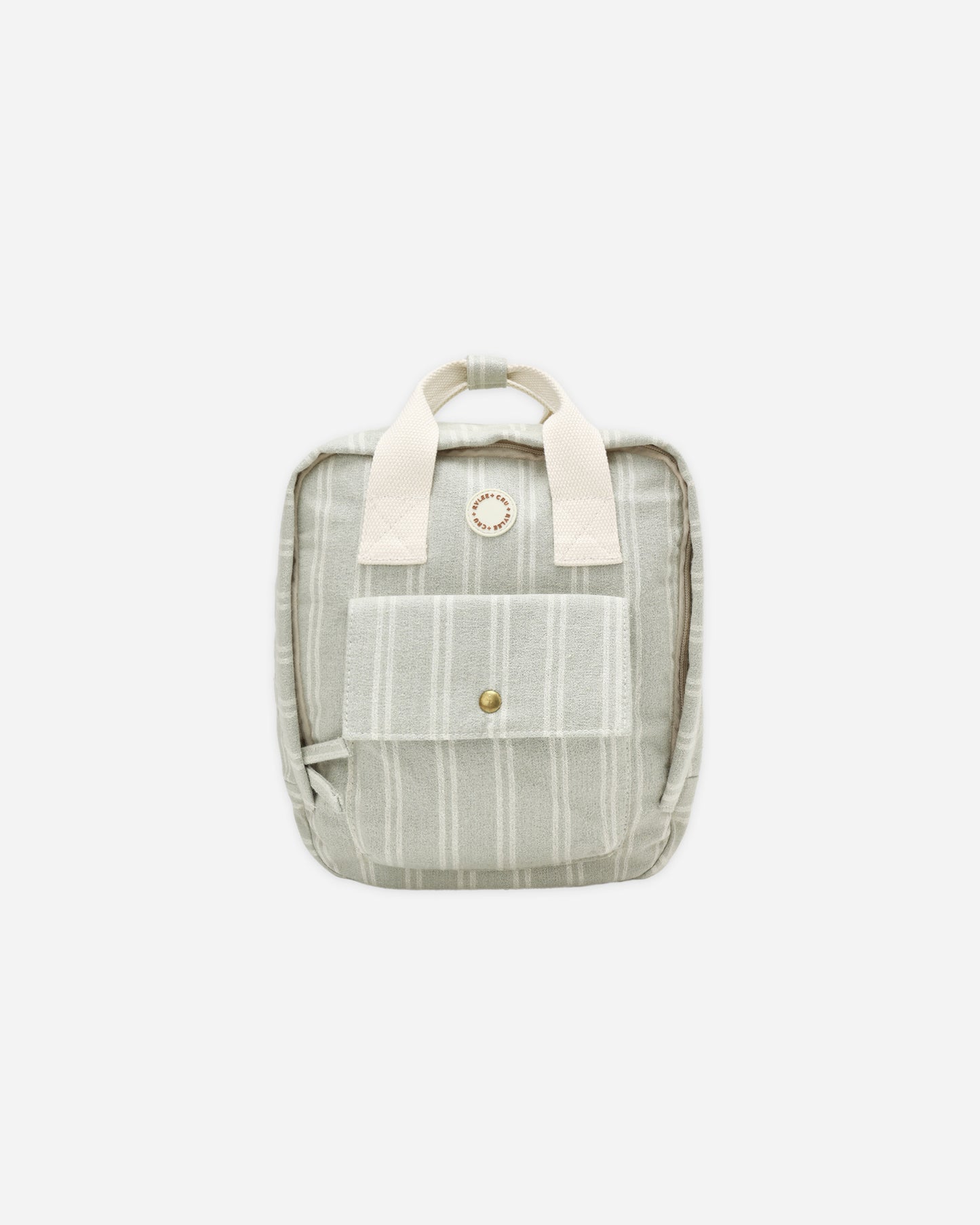 Mini Backpack Sage Pinstripe - Rylee + Cru | Kids Clothes | Trendy Baby Clothes | Modern Infant Outfits |