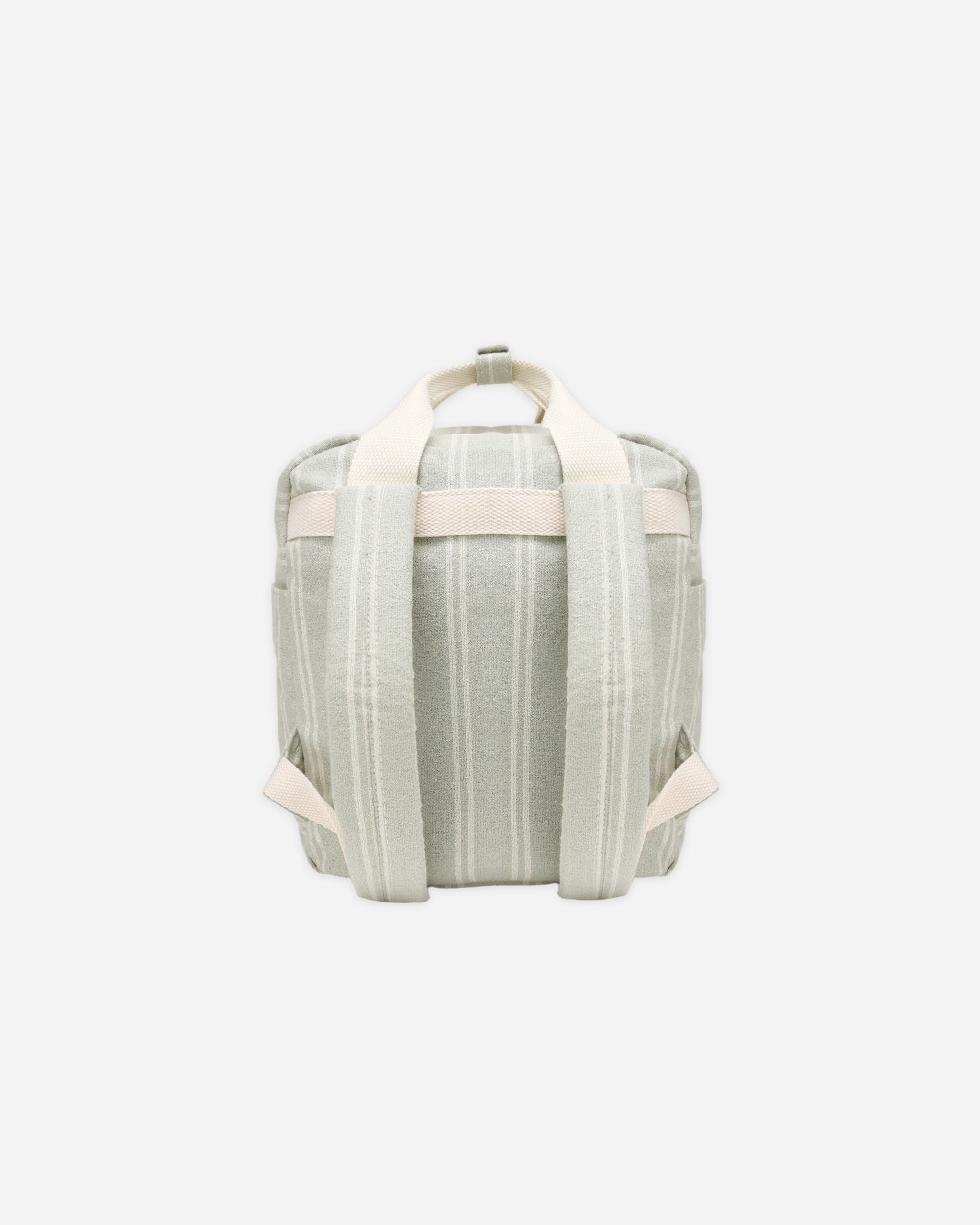 Mini Backpack Sage Pinstripe - Rylee + Cru | Kids Clothes | Trendy Baby Clothes | Modern Infant Outfits |