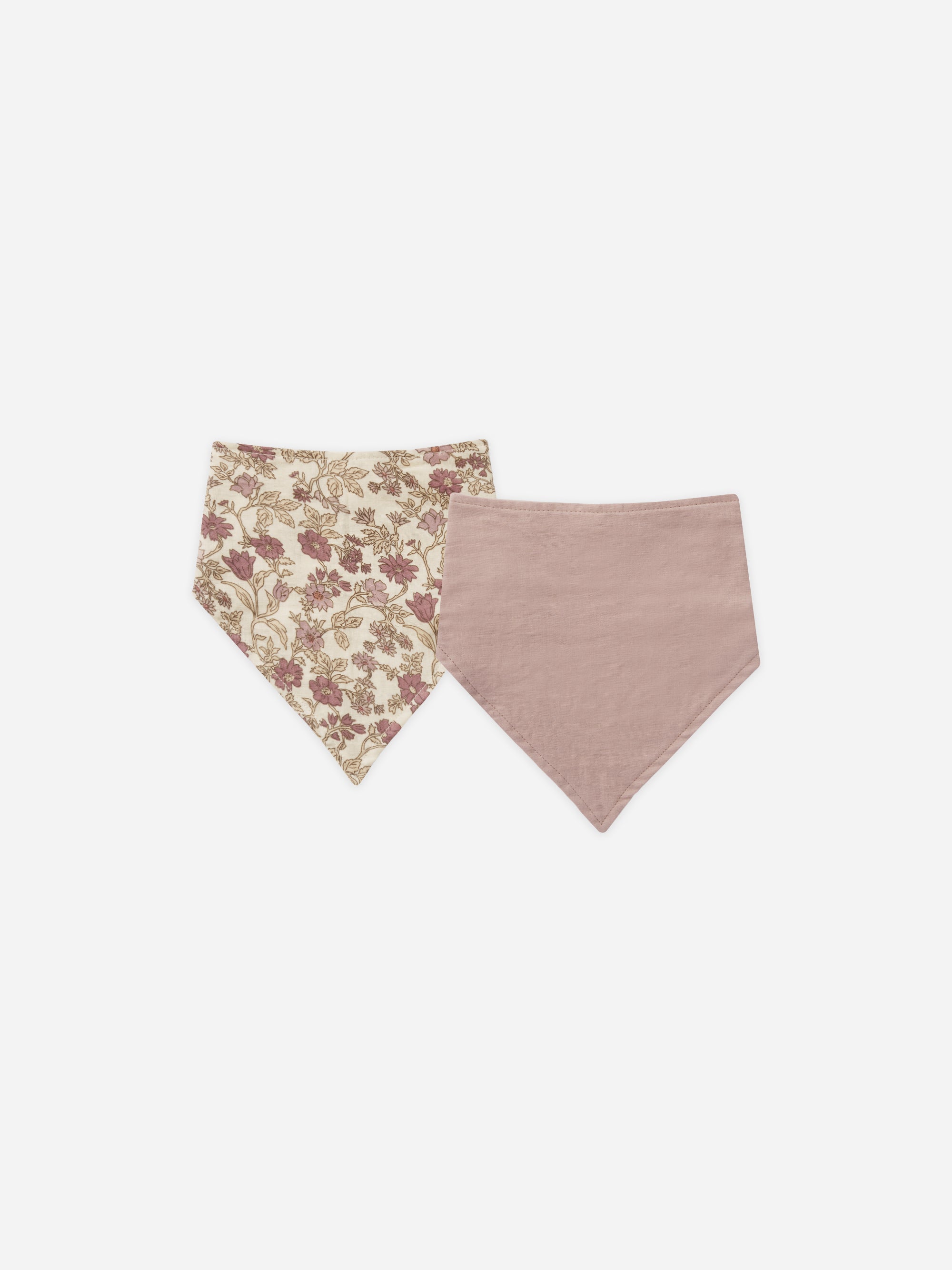 Scarf Bib || Bloom, Mauve - Rylee + Cru | Kids Clothes | Trendy Baby Clothes | Modern Infant Outfits |
