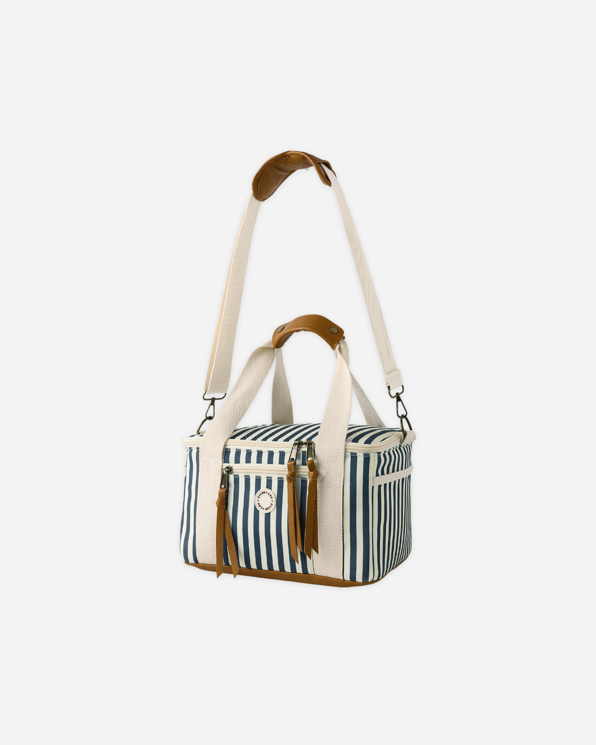 Cooler Bag Navy Stripe - Rylee + Cru | Kids Clothes | Trendy Baby Clothes | Modern Infant Outfits |