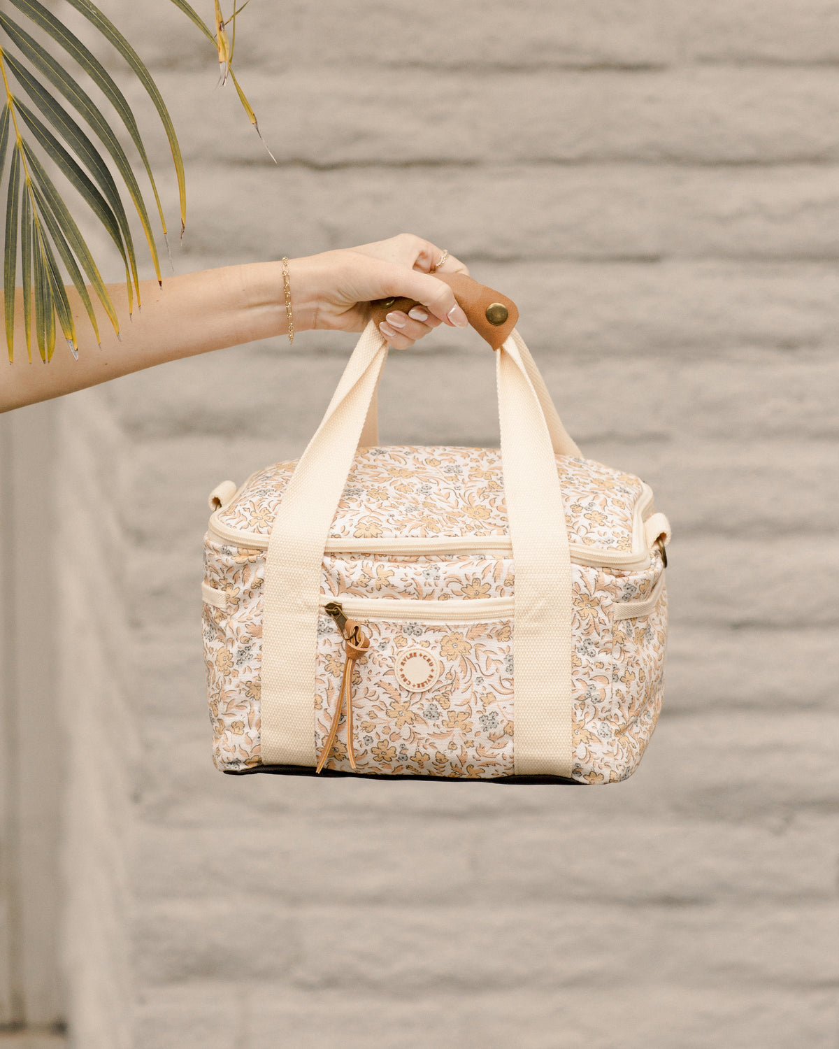 Rylee + Cru Shell Purse in Straw main image 1