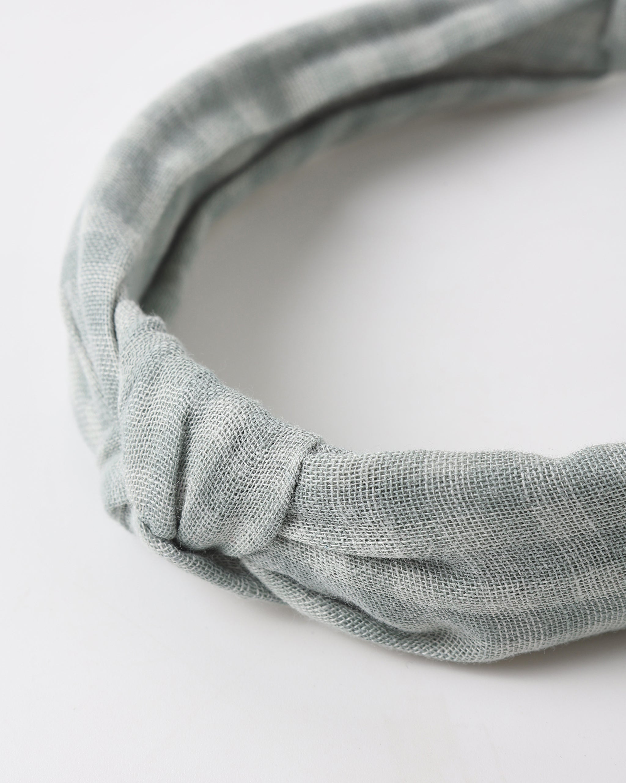 Knotted Headband Green Gingham - Rylee + Cru | Kids Clothes | Trendy Baby Clothes | Modern Infant Outfits |