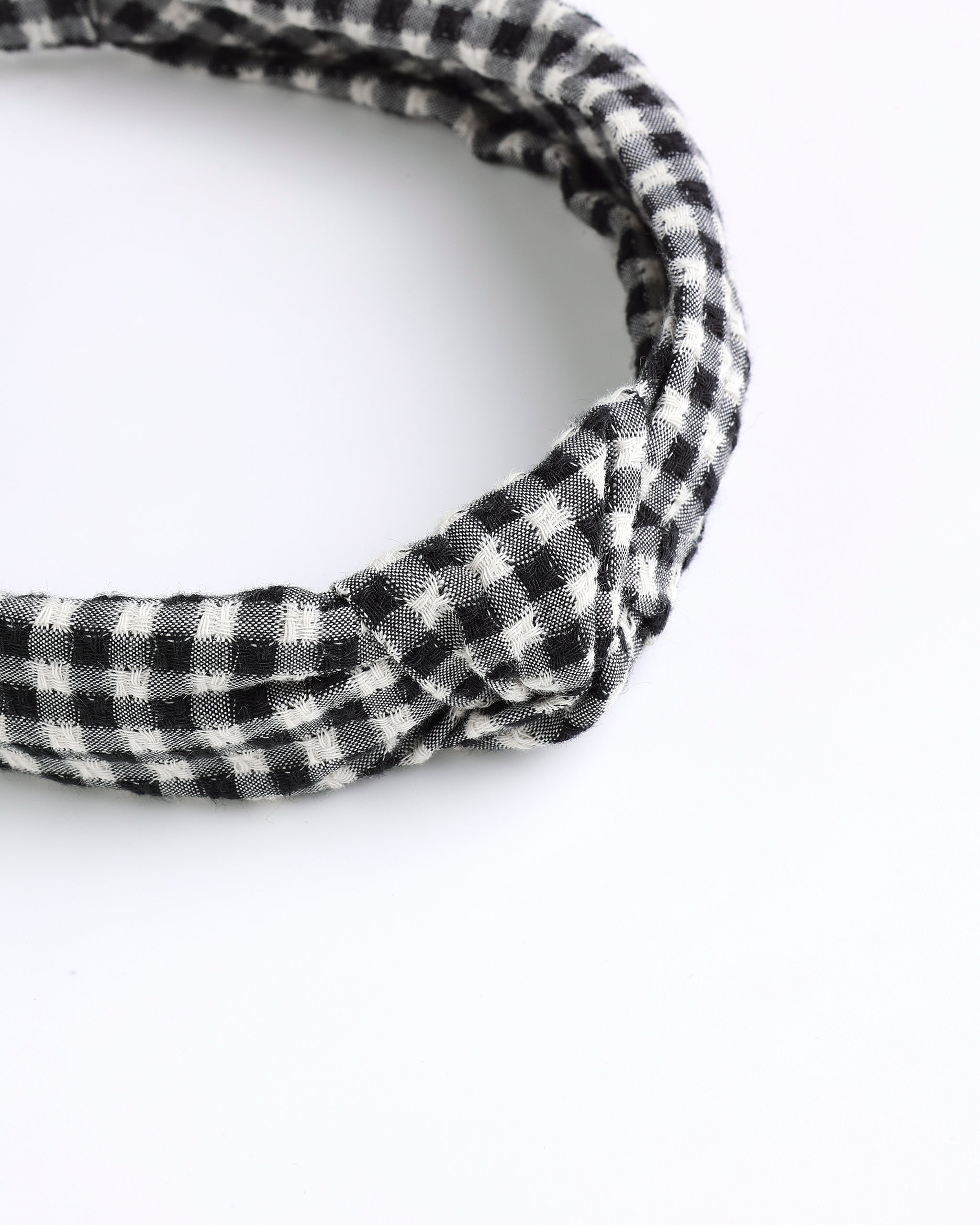 Knotted Headband || Black Gingham - Rylee + Cru | Kids Clothes | Trendy Baby Clothes | Modern Infant Outfits |
