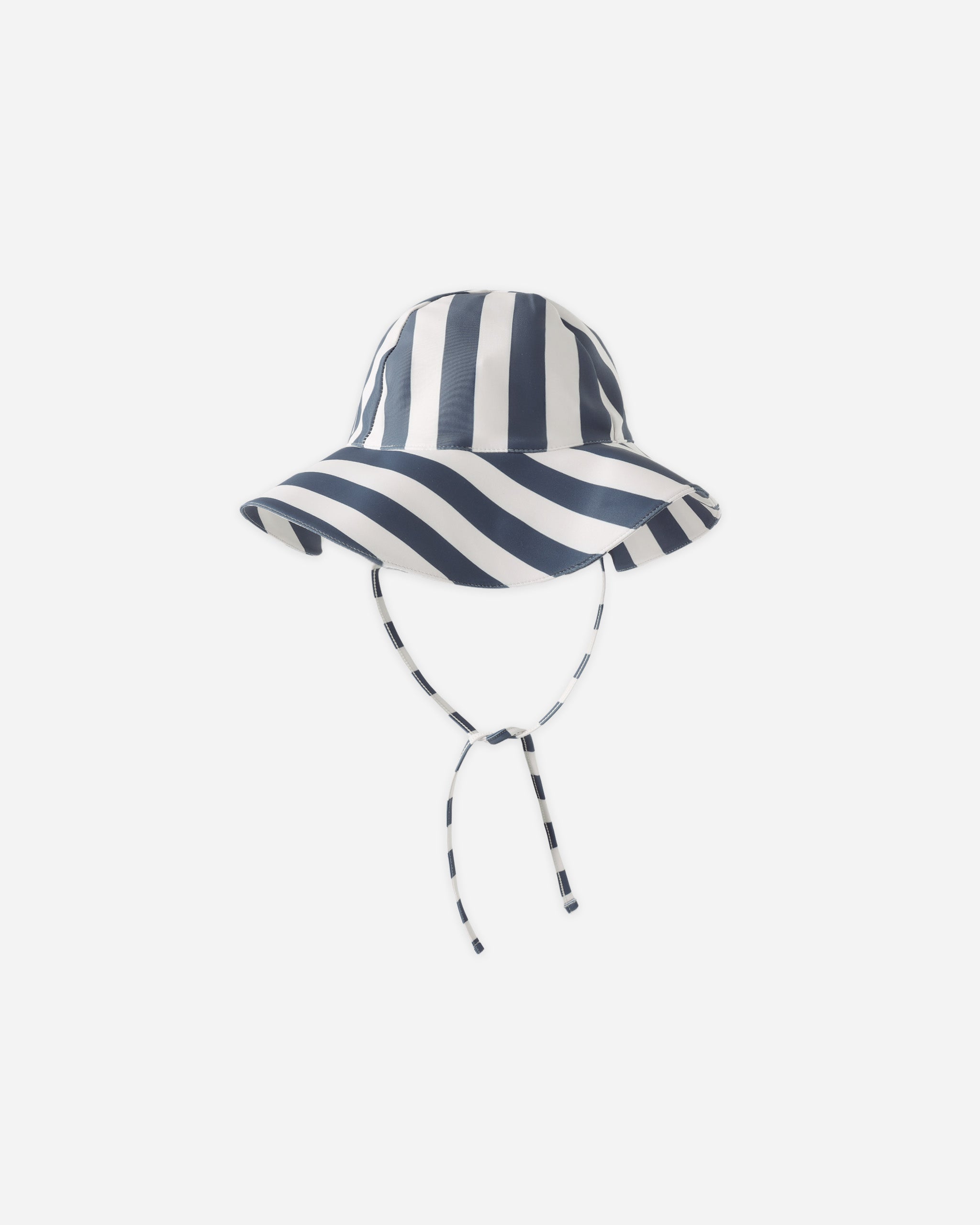 Floppy Swim Hat Navy Stripe - Rylee + Cru | Kids Clothes | Trendy Baby Clothes | Modern Infant Outfits |