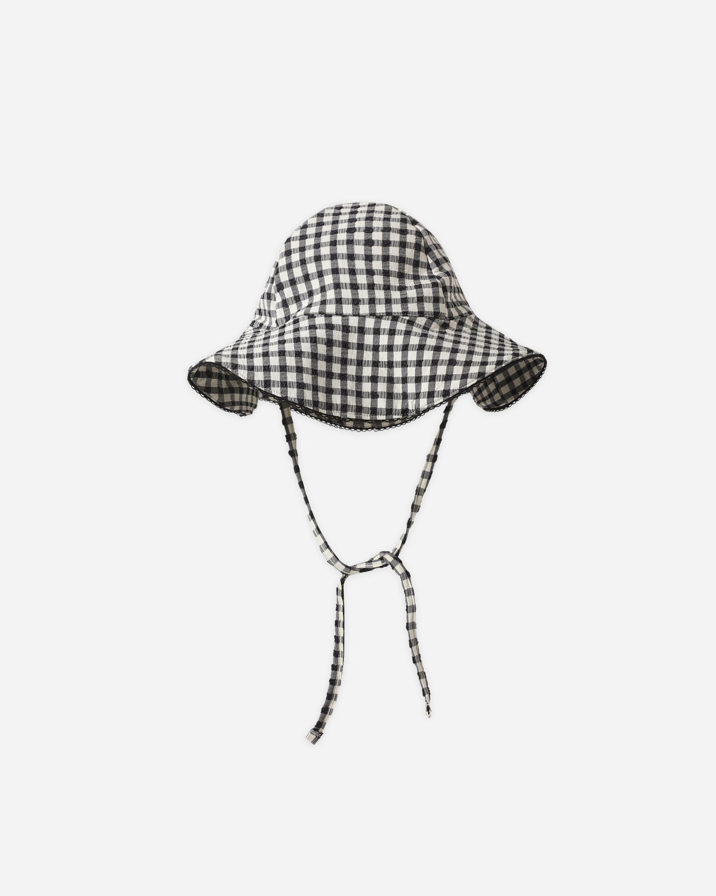 Swim Hat Black Gingham - Rylee + Cru | Kids Clothes | Trendy Baby Clothes | Modern Infant Outfits |