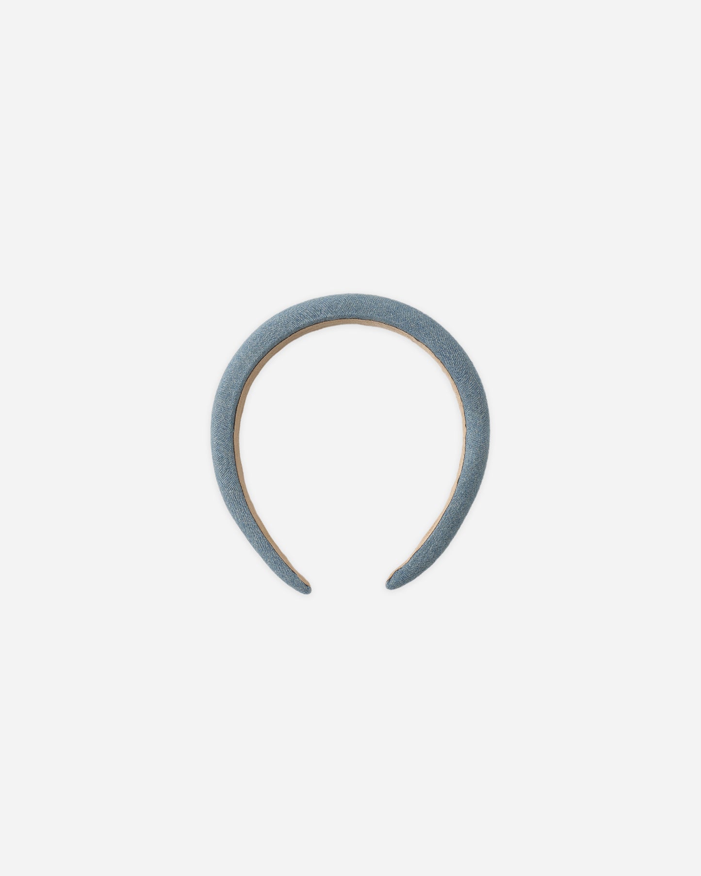 Padded Headband Washed Blue