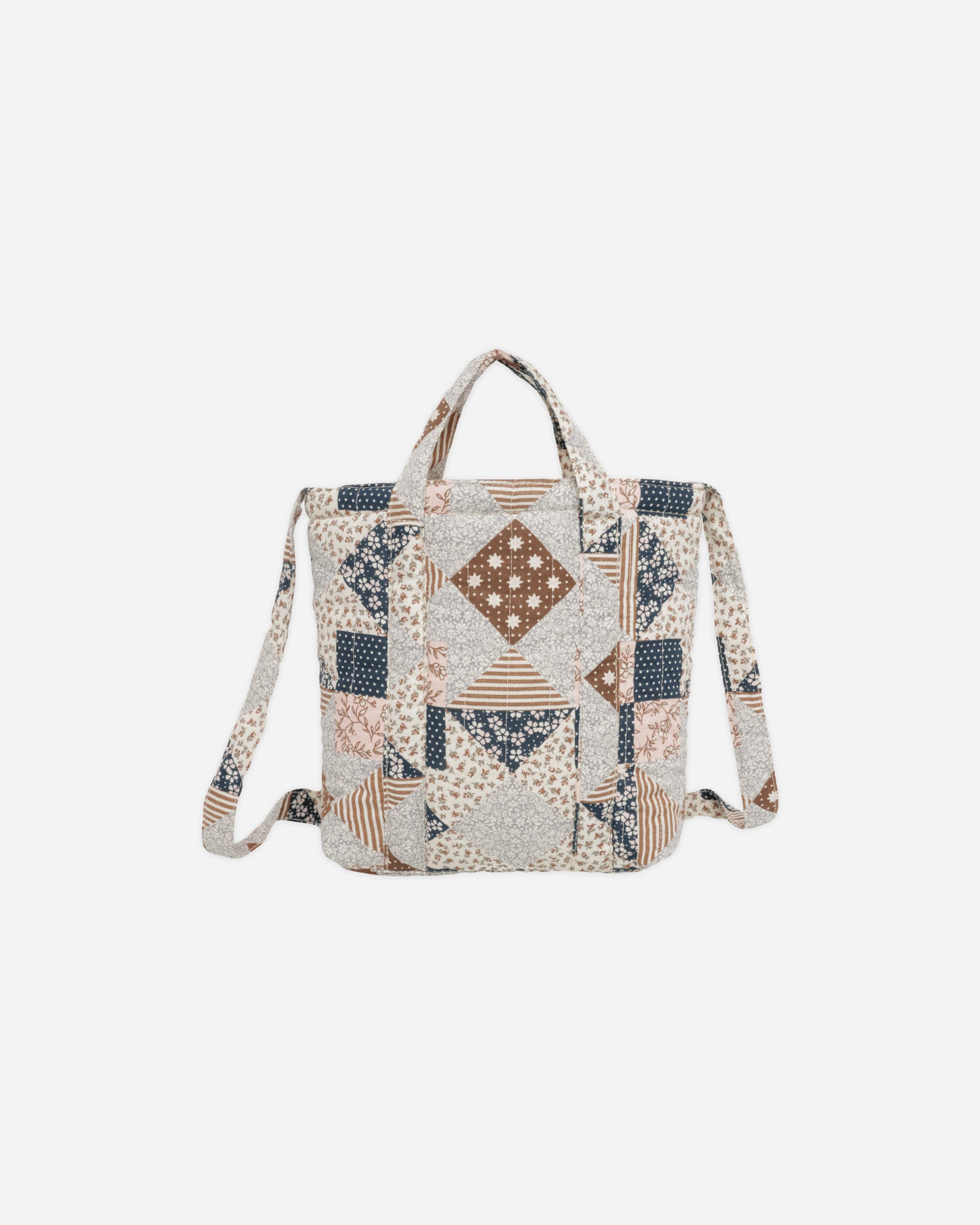 Quilted Tote Bag || Patchwork