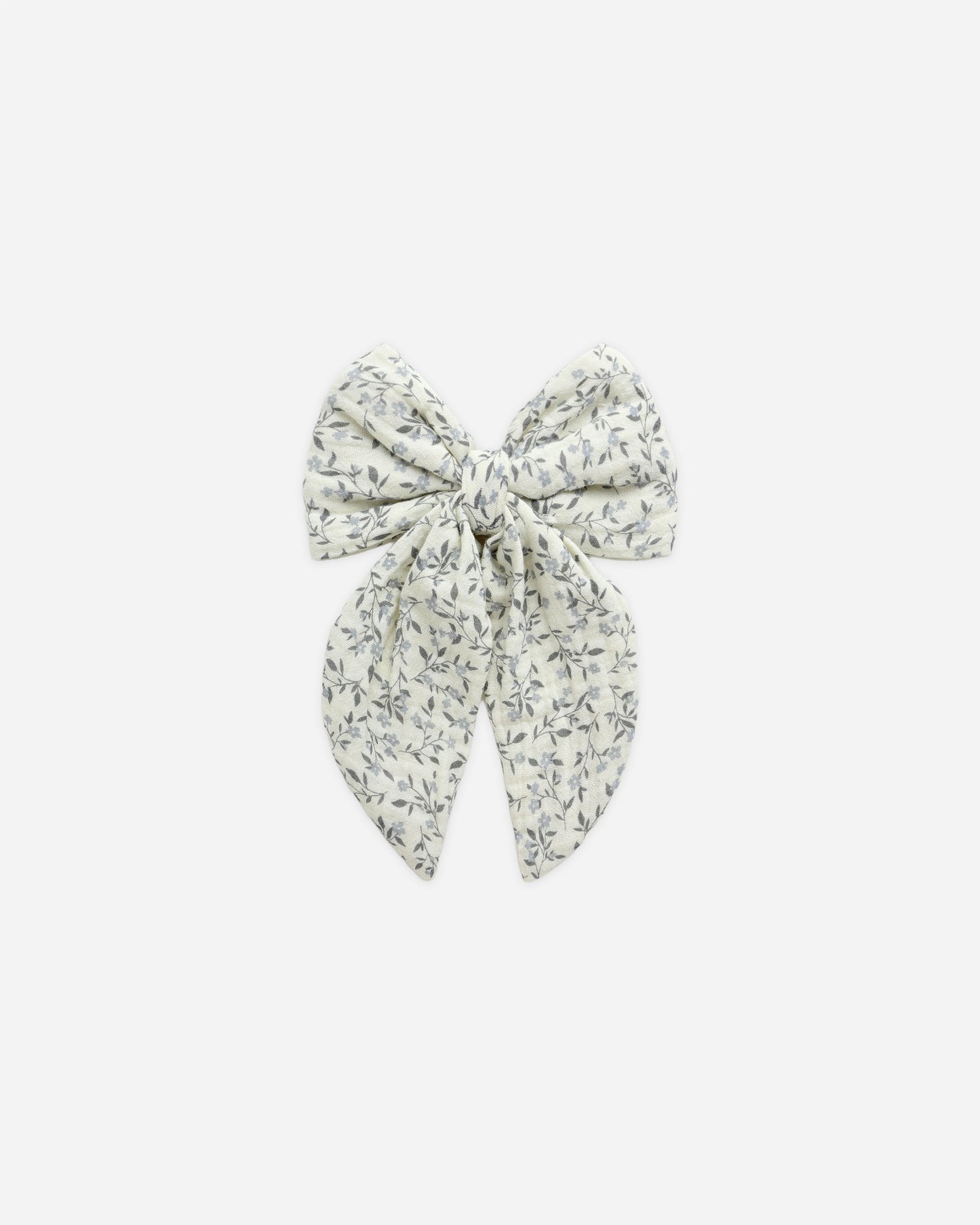 Oversized Bow || Blue Vines - Rylee + Cru | Kids Clothes | Trendy Baby Clothes | Modern Infant Outfits |