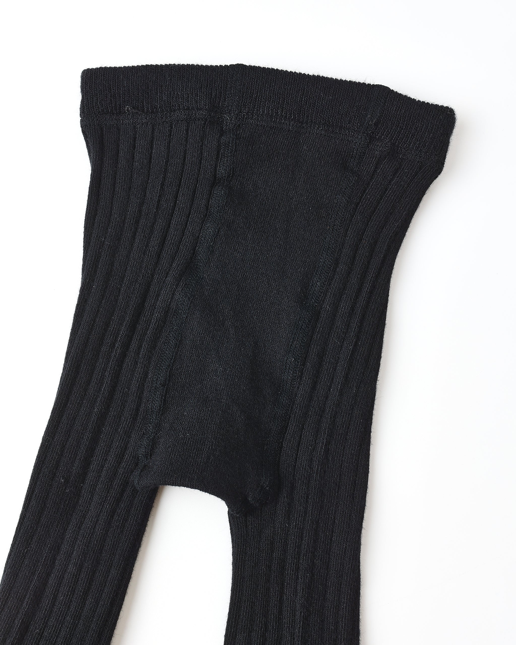 Ribbed Tights || Black - Rylee + Cru | Kids Clothes | Trendy Baby Clothes | Modern Infant Outfits |