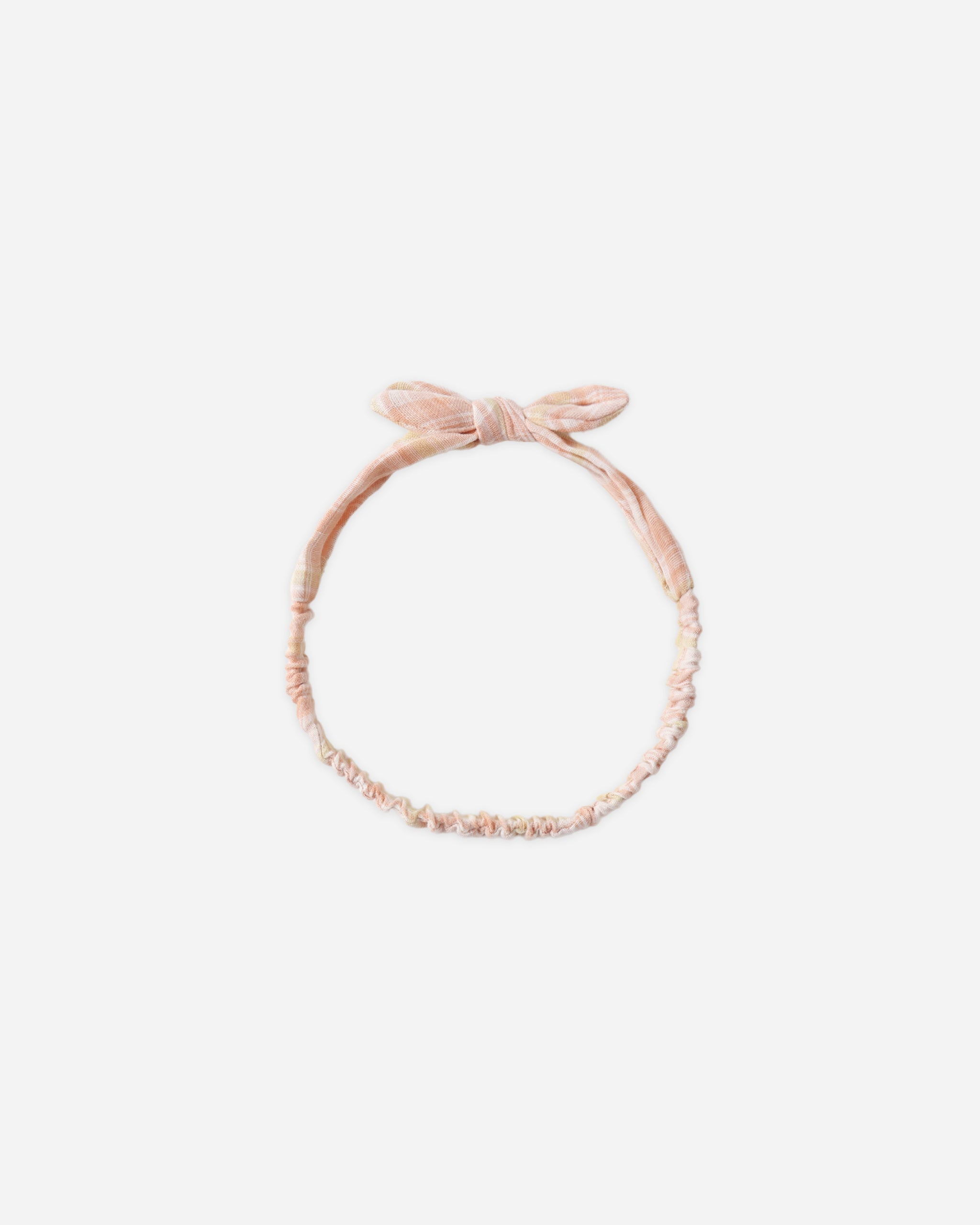 Baby Bow Headband Summer Plaid - Rylee + Cru | Kids Clothes | Trendy Baby Clothes | Modern Infant Outfits |