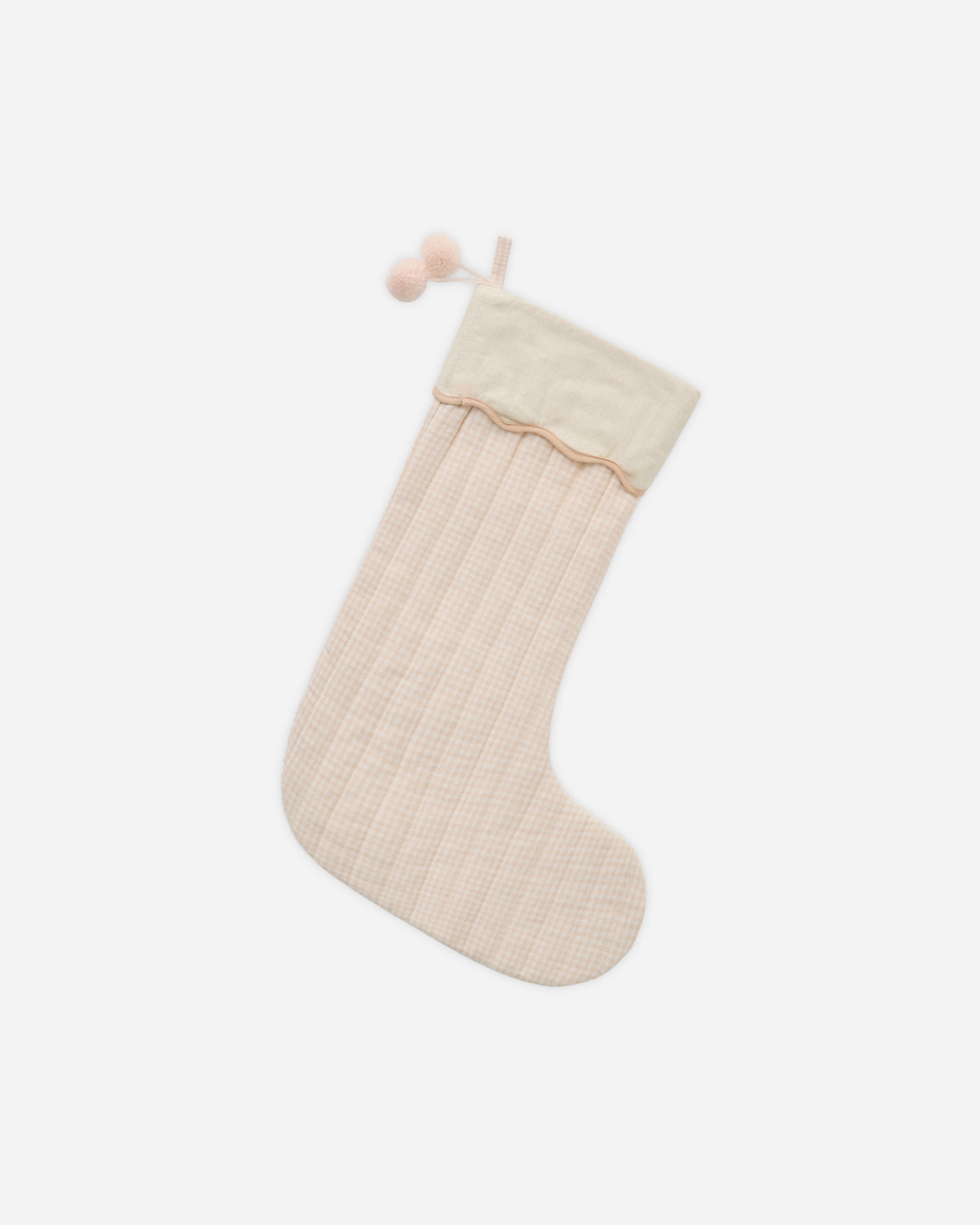 Christmas Stocking || Petal Gingham - Rylee + Cru | Kids Clothes | Trendy Baby Clothes | Modern Infant Outfits |